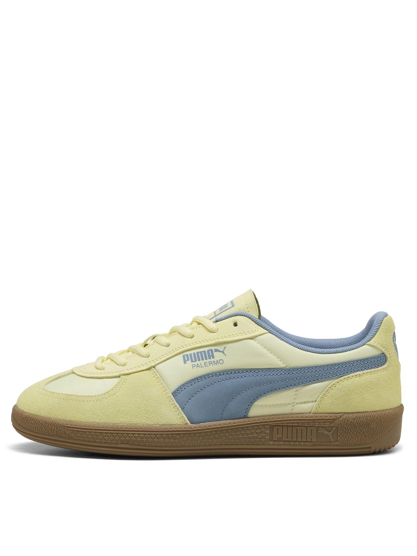 Puma Women's Palermo Tongue Trainers - Gold