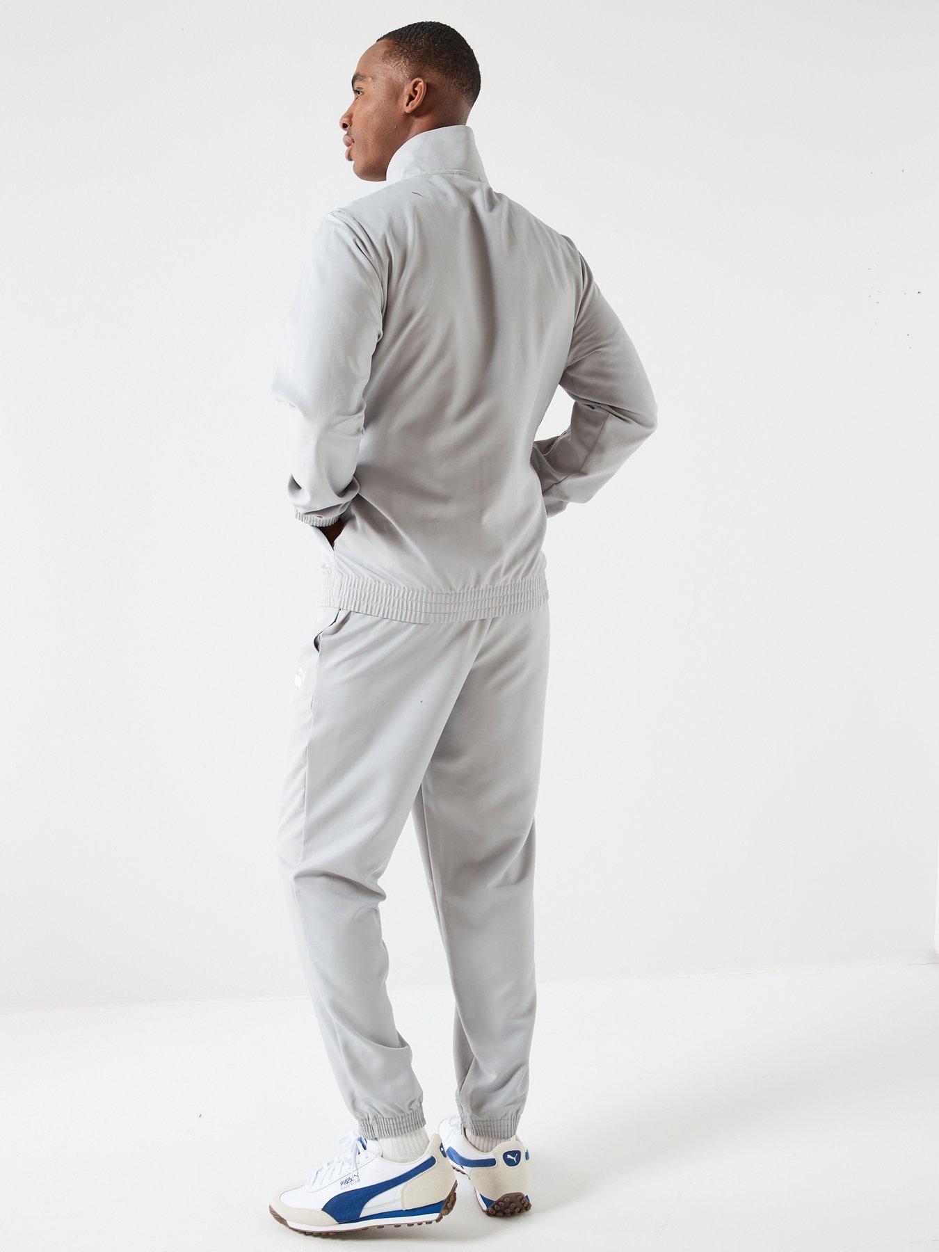 Image 2 of 6 of Puma Mens Woven Tracksuit - Grey