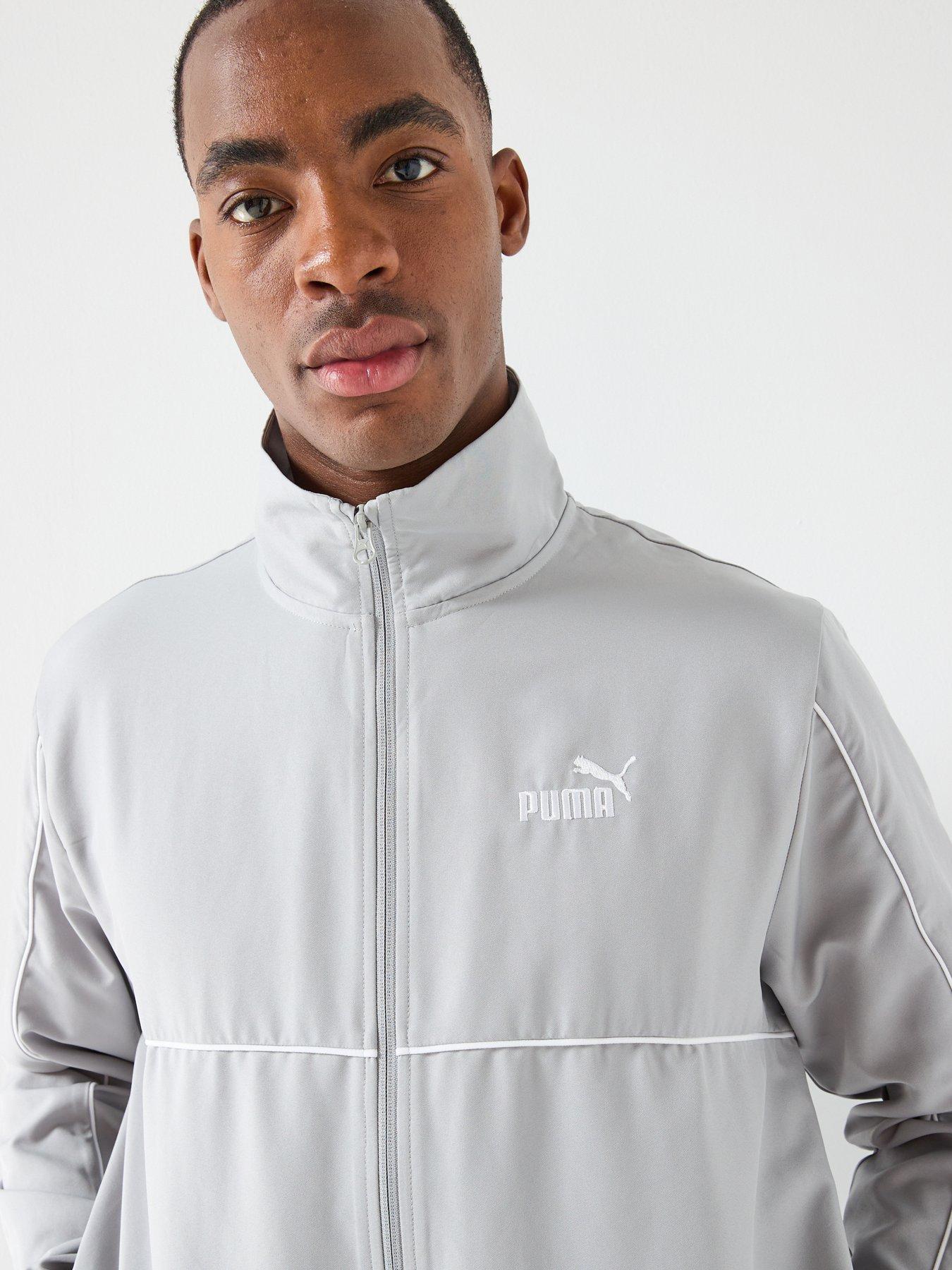 Image 4 of 6 of Puma Mens Woven Tracksuit - Grey
