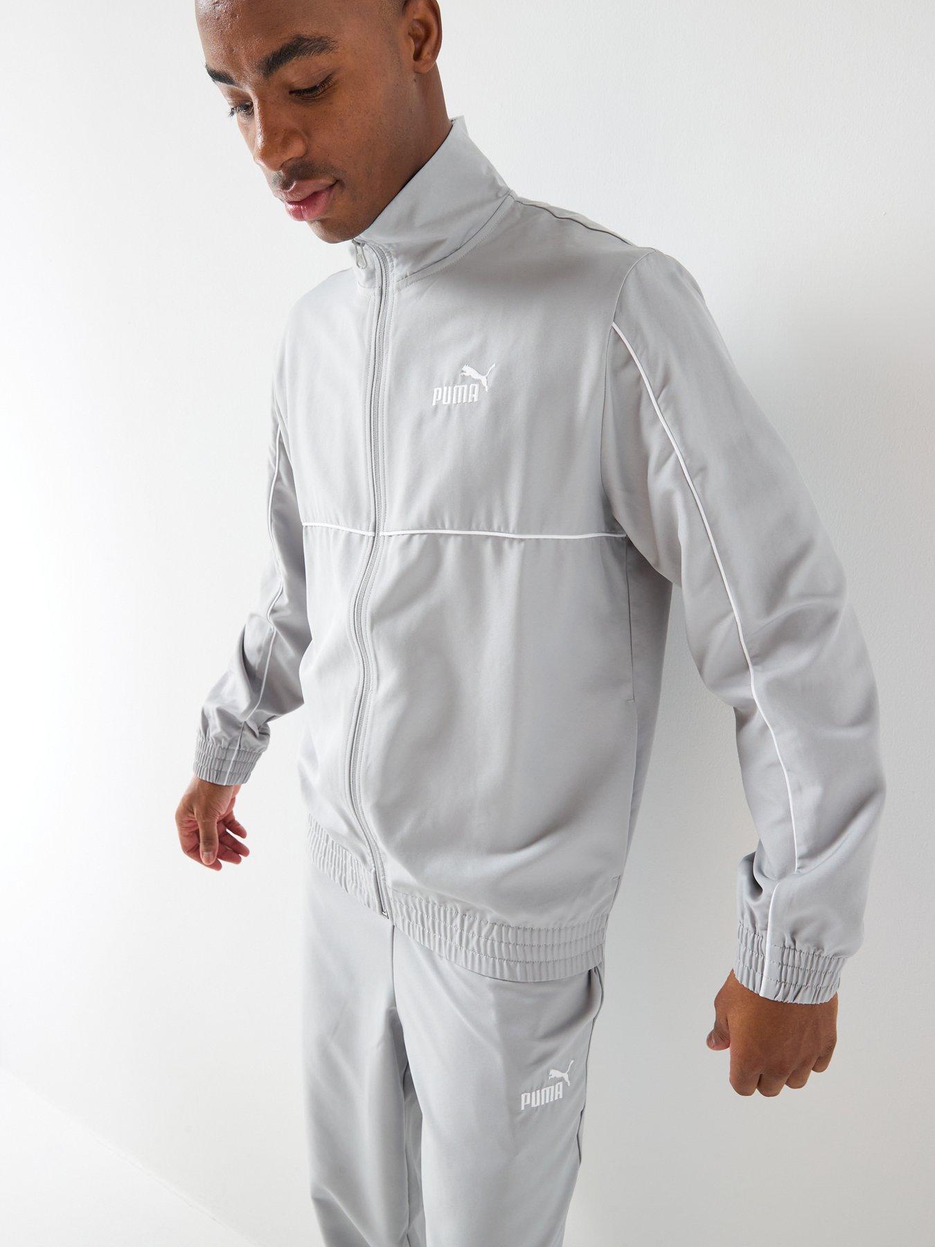 Image 5 of 6 of Puma Mens Woven Tracksuit - Grey