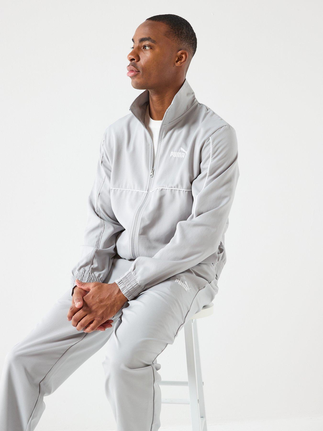 Image 6 of 6 of Puma Mens Woven Tracksuit - Grey