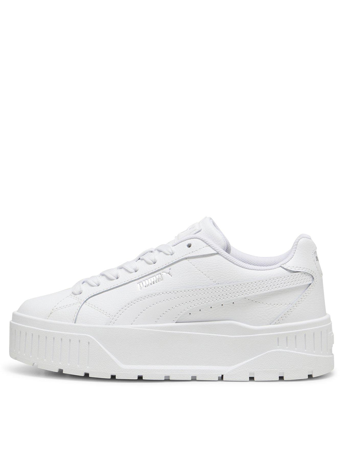 Image 1 of 6 of Puma Junior Girls Karmen Ii - White