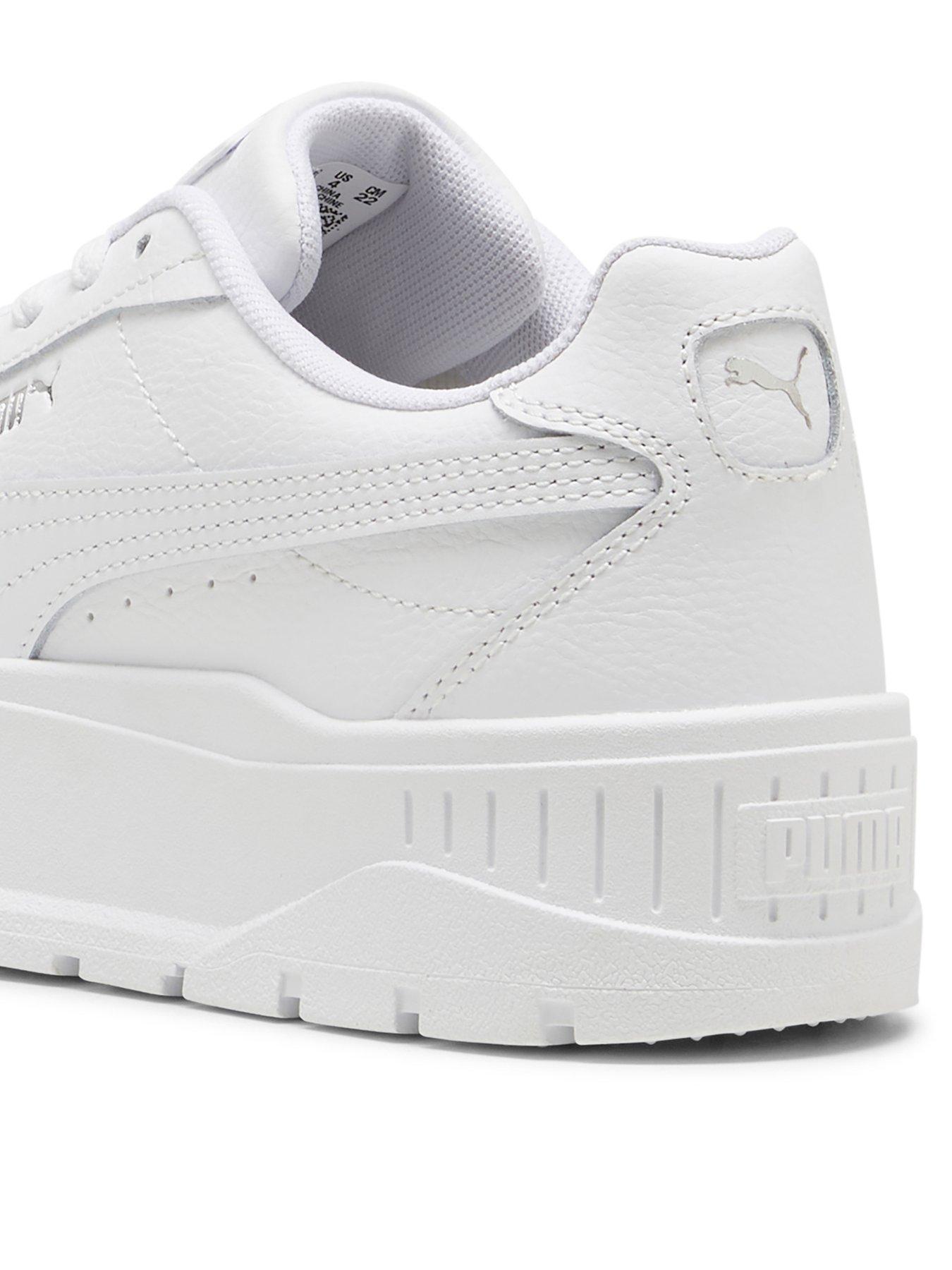 Image 3 of 6 of Puma Junior Girls Karmen Ii - White