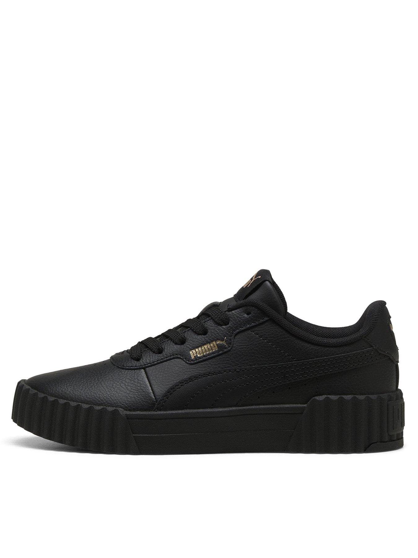 Puma Junior Girls Carina 3.0, Black, Size 5 Older