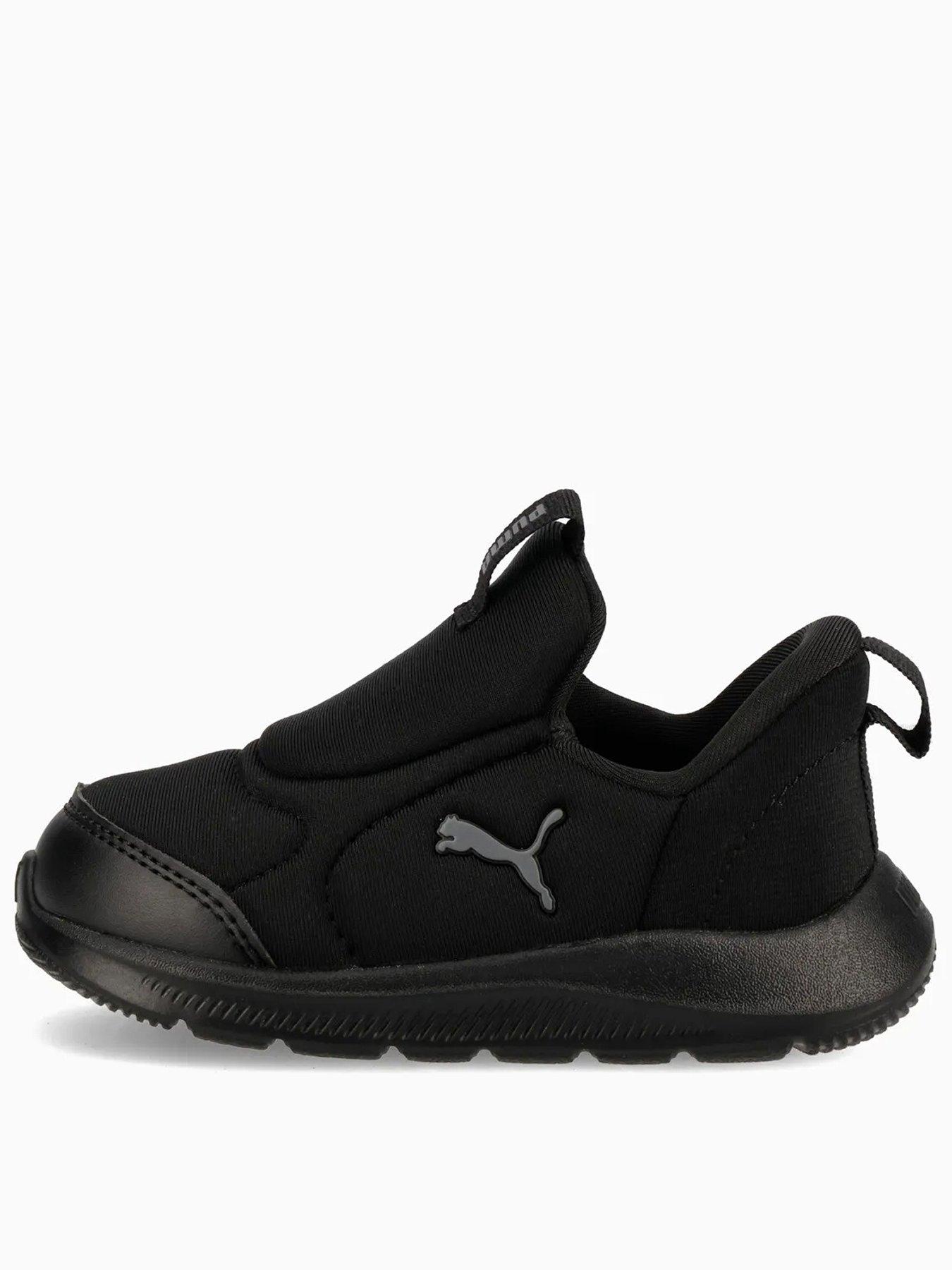 Puma Infant Unisex Fun Racer 2 Sliptech - Black