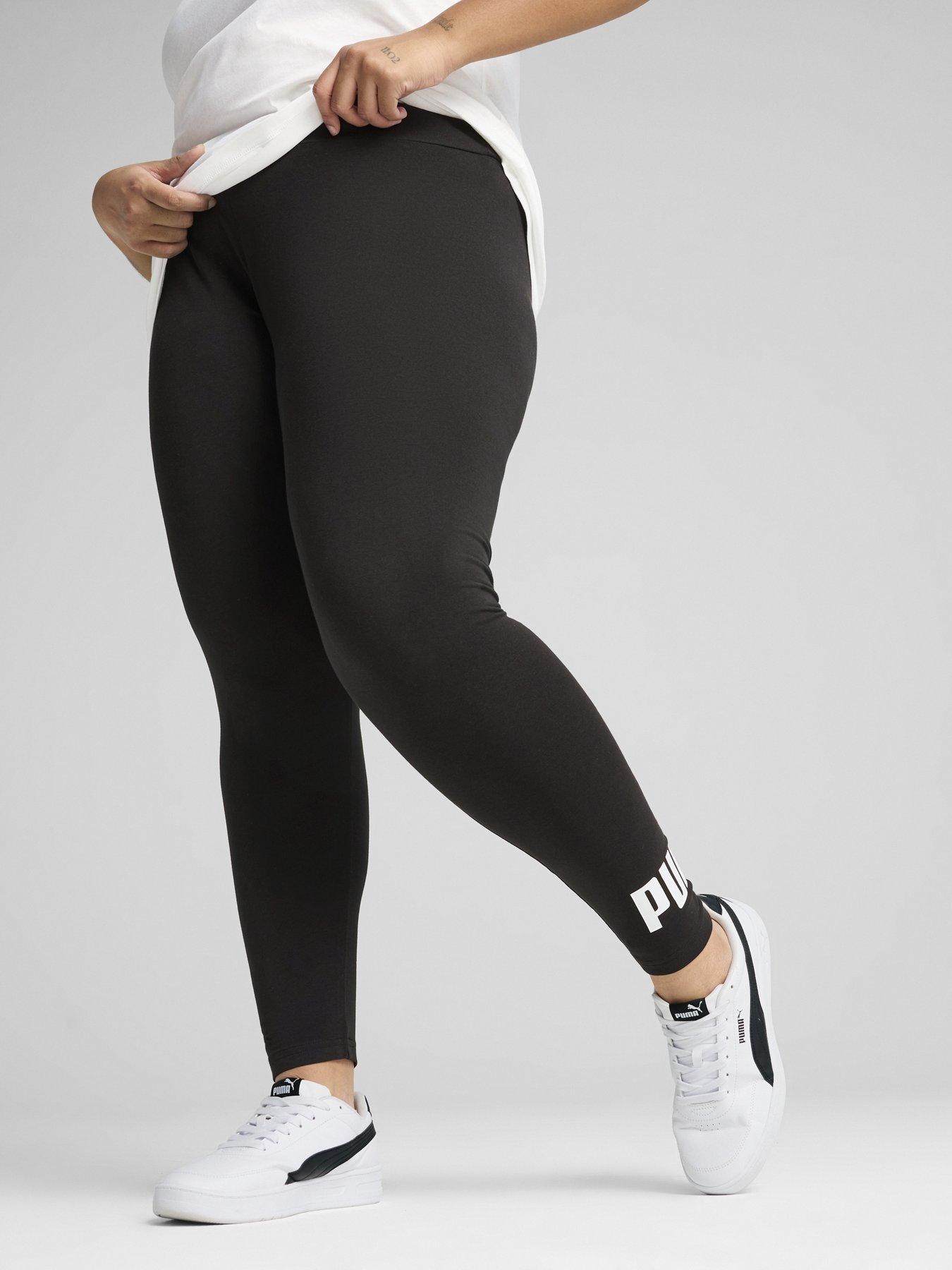 Puma Womens Essentials No 1 Logo Leggings - Black