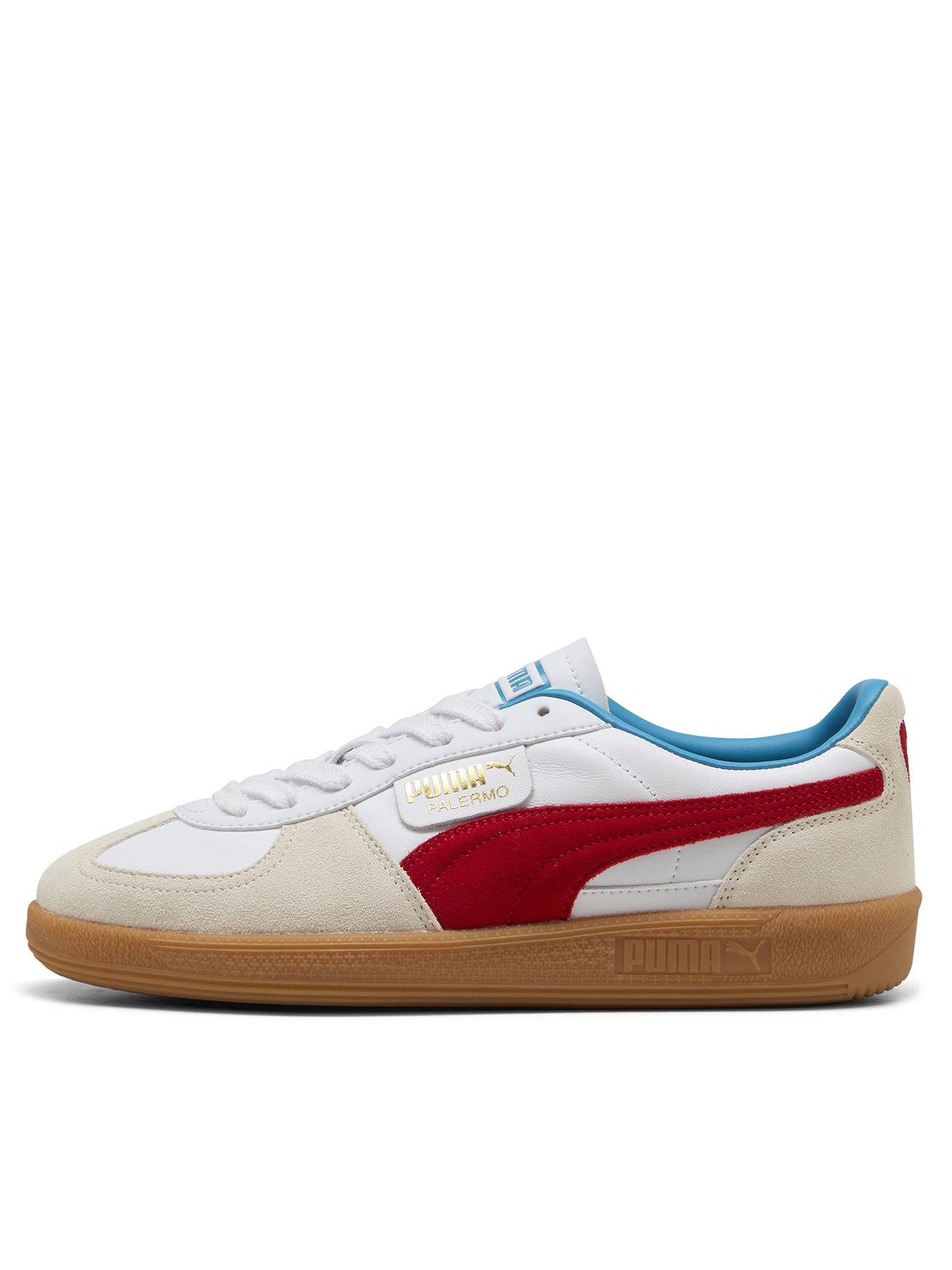 Puma Unisex Palermo Lth Trainers - White