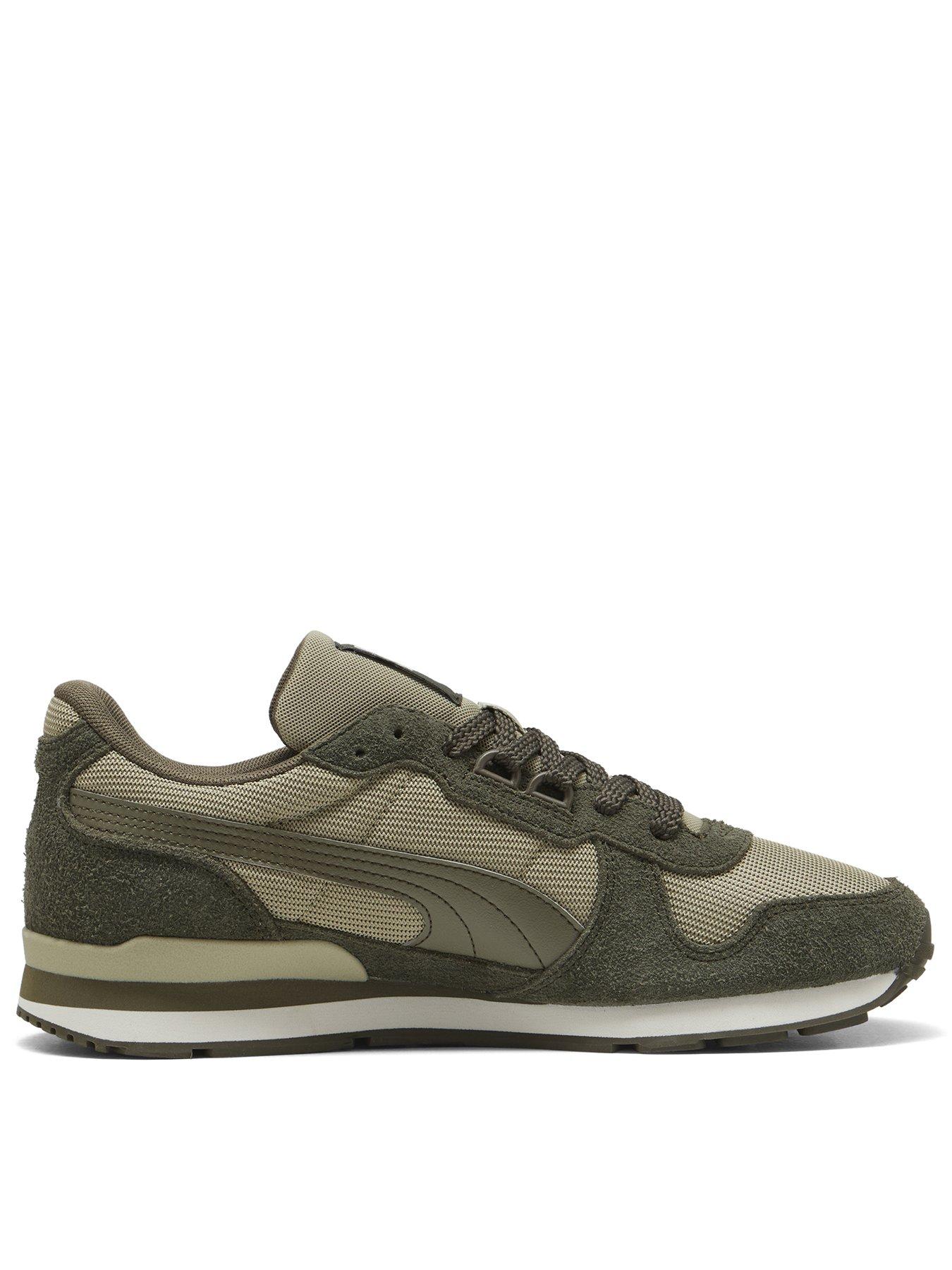 Puma Men's Rx 737 Vintage Trainers -green