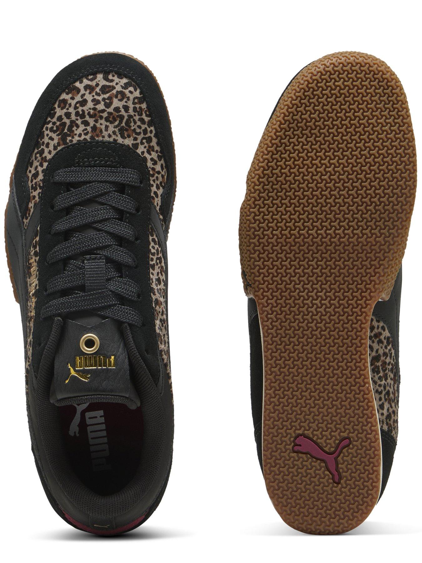 Image 4 of 6 of Puma Women's Bella Donna Animal Flair Trainers - Black