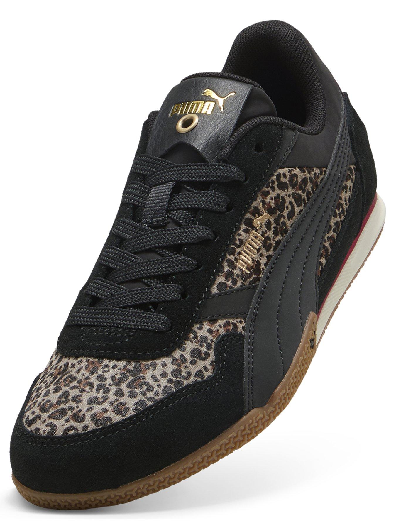 Image 5 of 6 of Puma Women's Bella Donna Animal Flair Trainers - Black