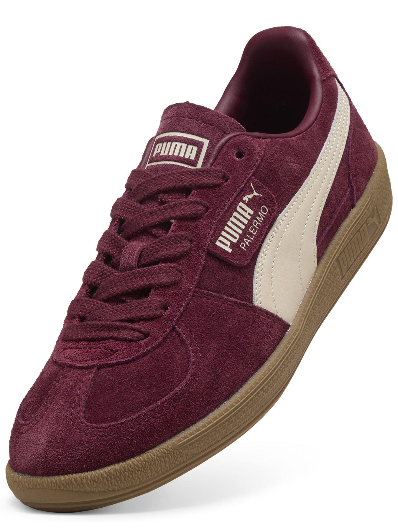 Image 4 of 6 of Puma Women's Palermo Trainers -red