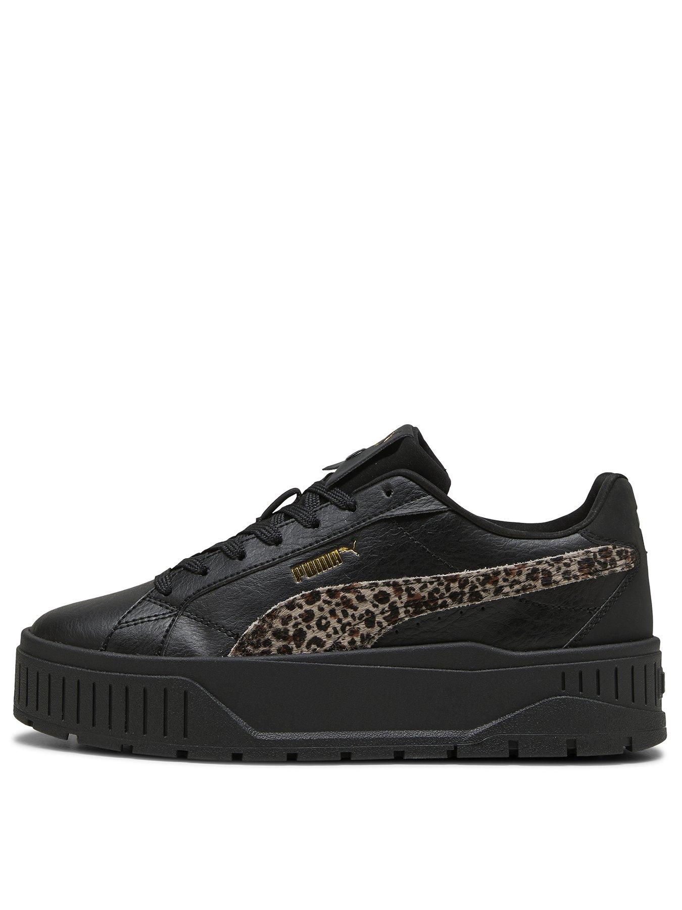 Puma Women's Karmen Ii Animal Flair Trainers -black