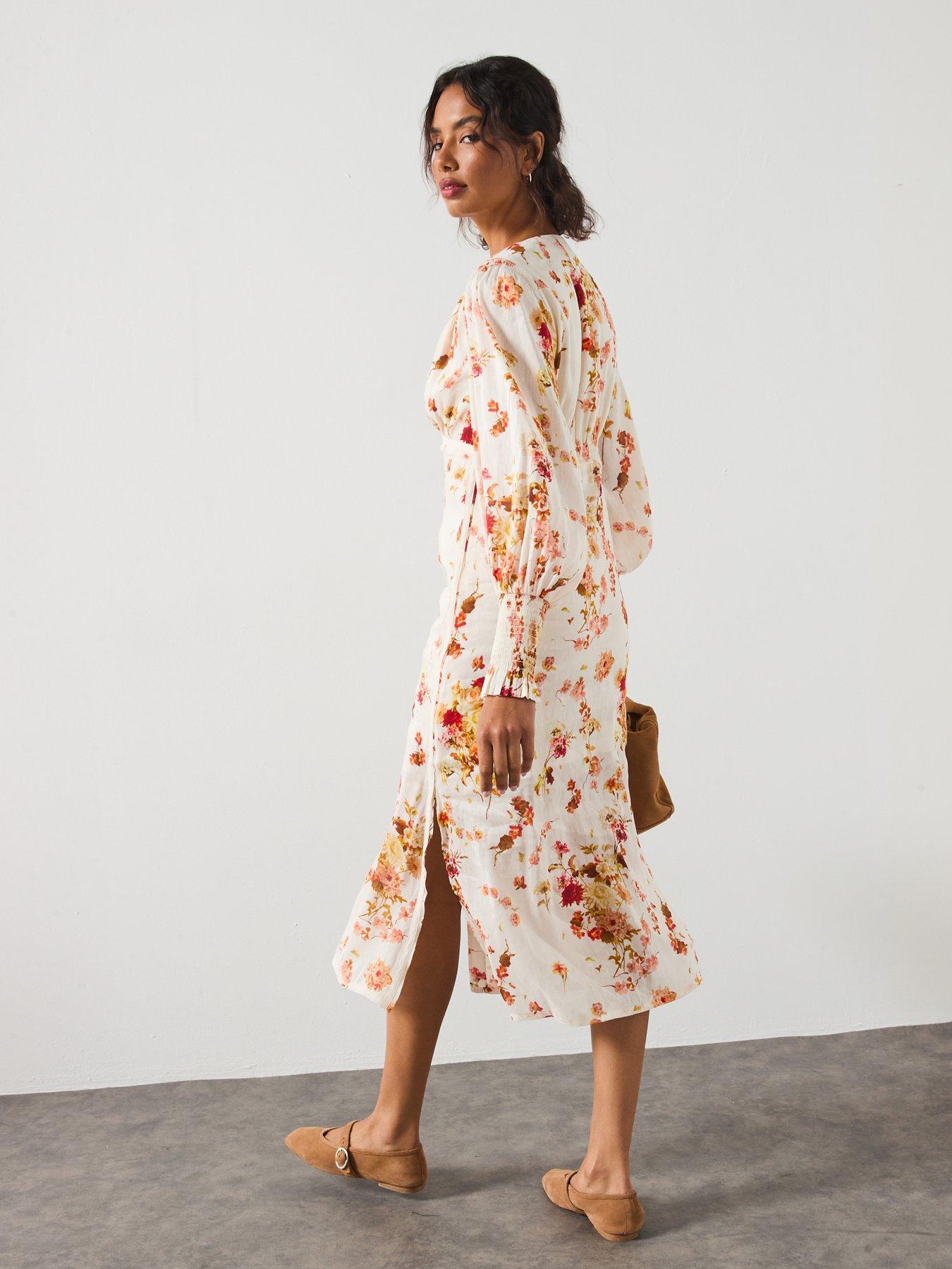 Image 2 of 6 of AllSaints Taylen Dress - Multi