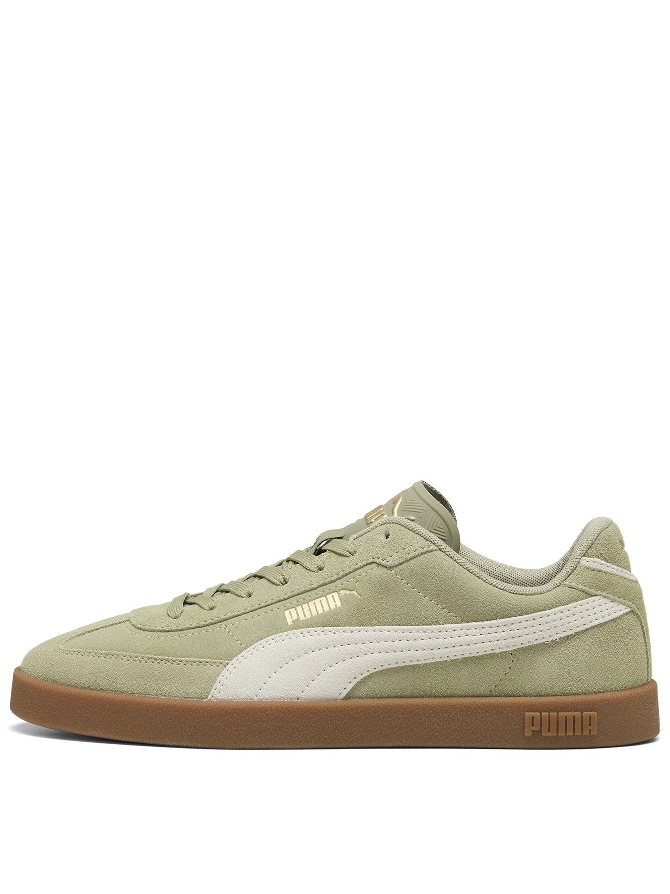 Puma Unisex Puma Club Ii Era Suede Trainers -green