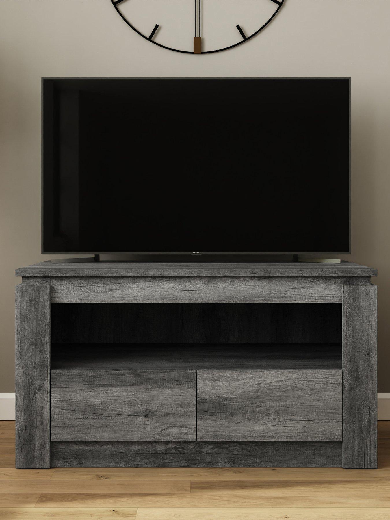 GFW Canyon 2 Drawer Tv Unit (Fits Up To 50")