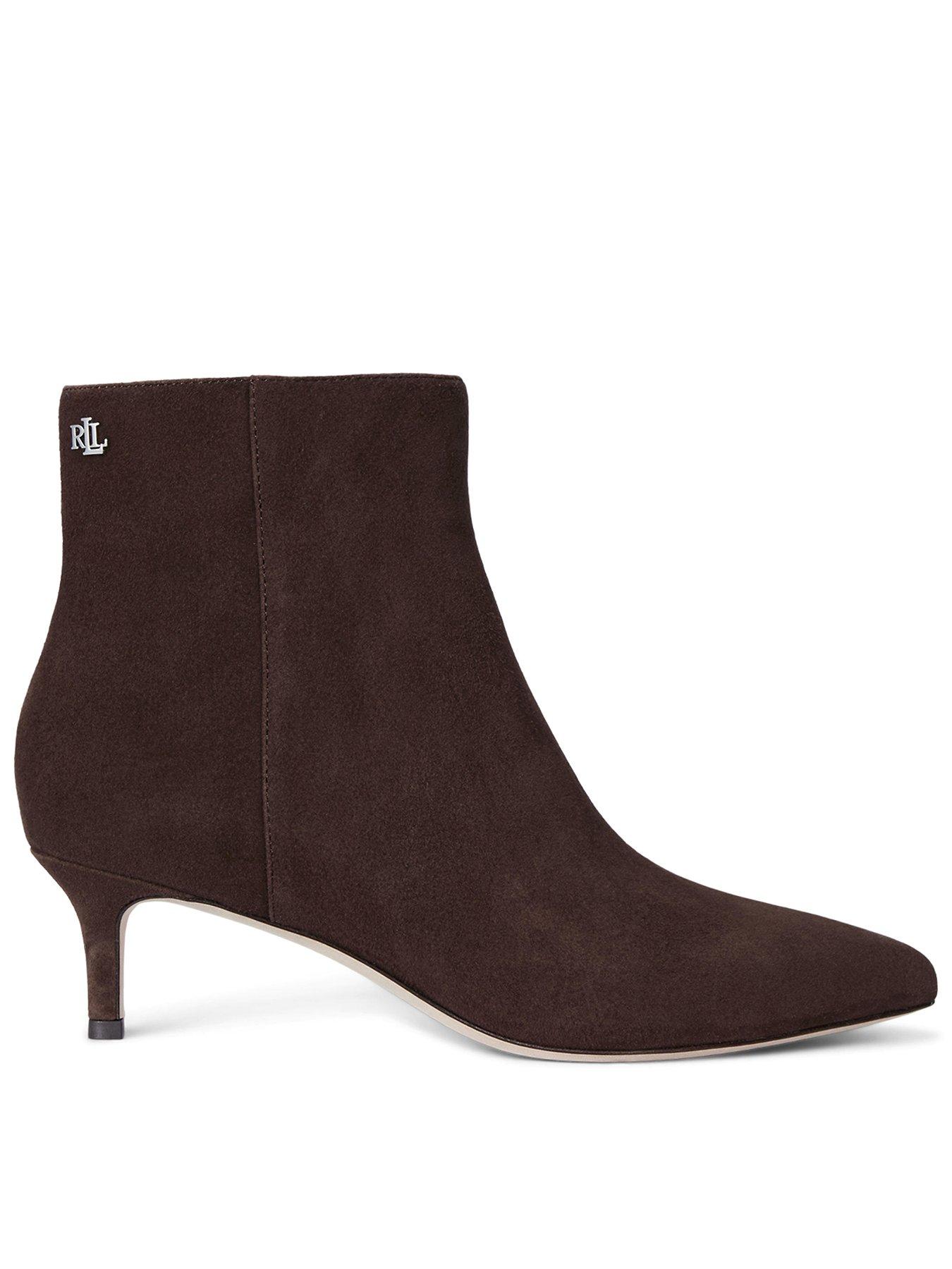 Lauren by Ralph Lauren Mckay Boot Heel - Brown