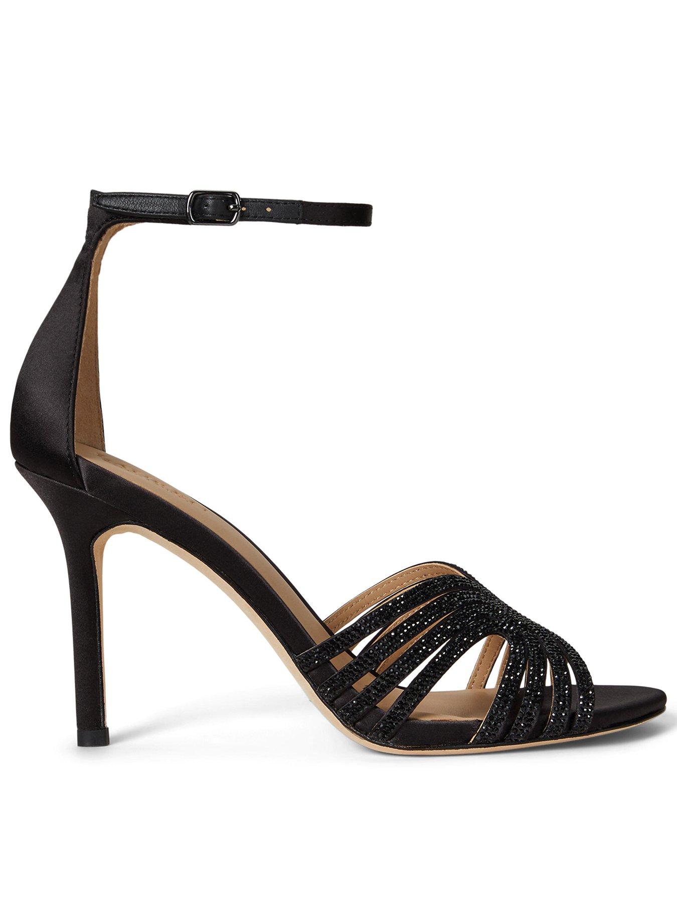 Lauren by Ralph Lauren Allie Strap Heels - Black/black Jet