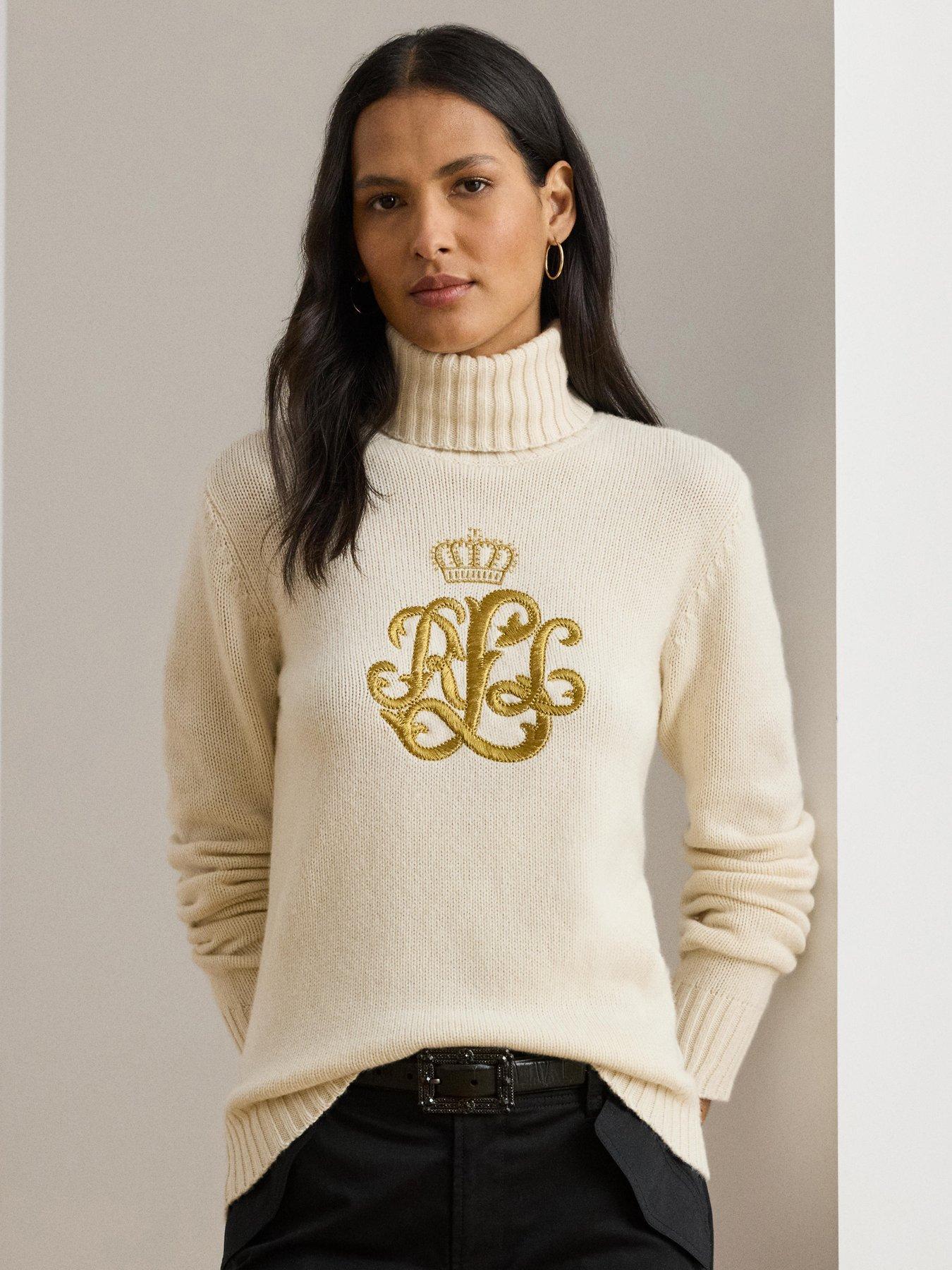 Lauren by Ralph Lauren Kexley Long Sleeve Pullover - Mascarpone Cream