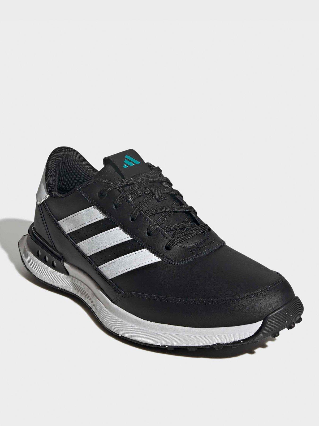 adidas Mens Golf S2G 24 Leather Spikeless Golf Shoes - Black | Very
