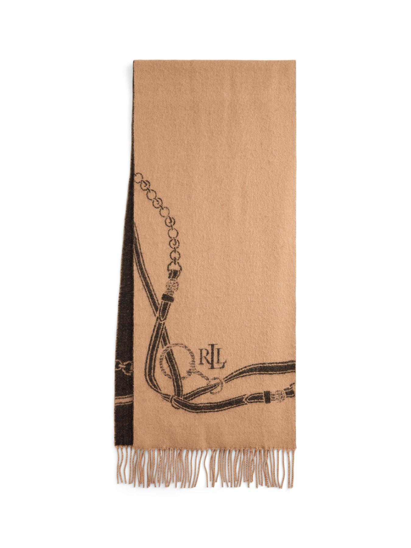 Image 2 of 3 of Lauren by Ralph Lauren Scarf Gift Box Set - Classic Camel