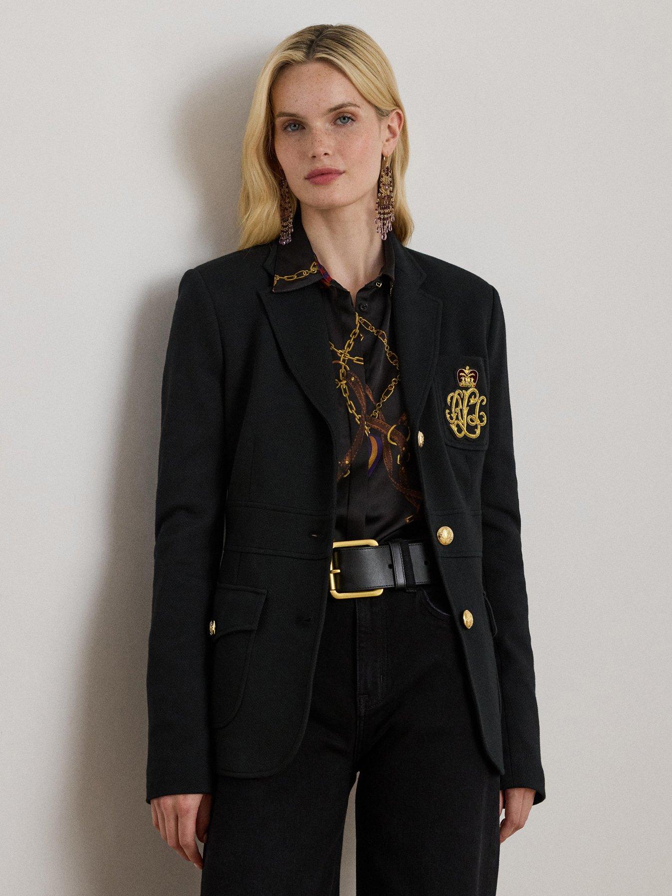 Lauren by Ralph Lauren Sinjon Blazer - Black