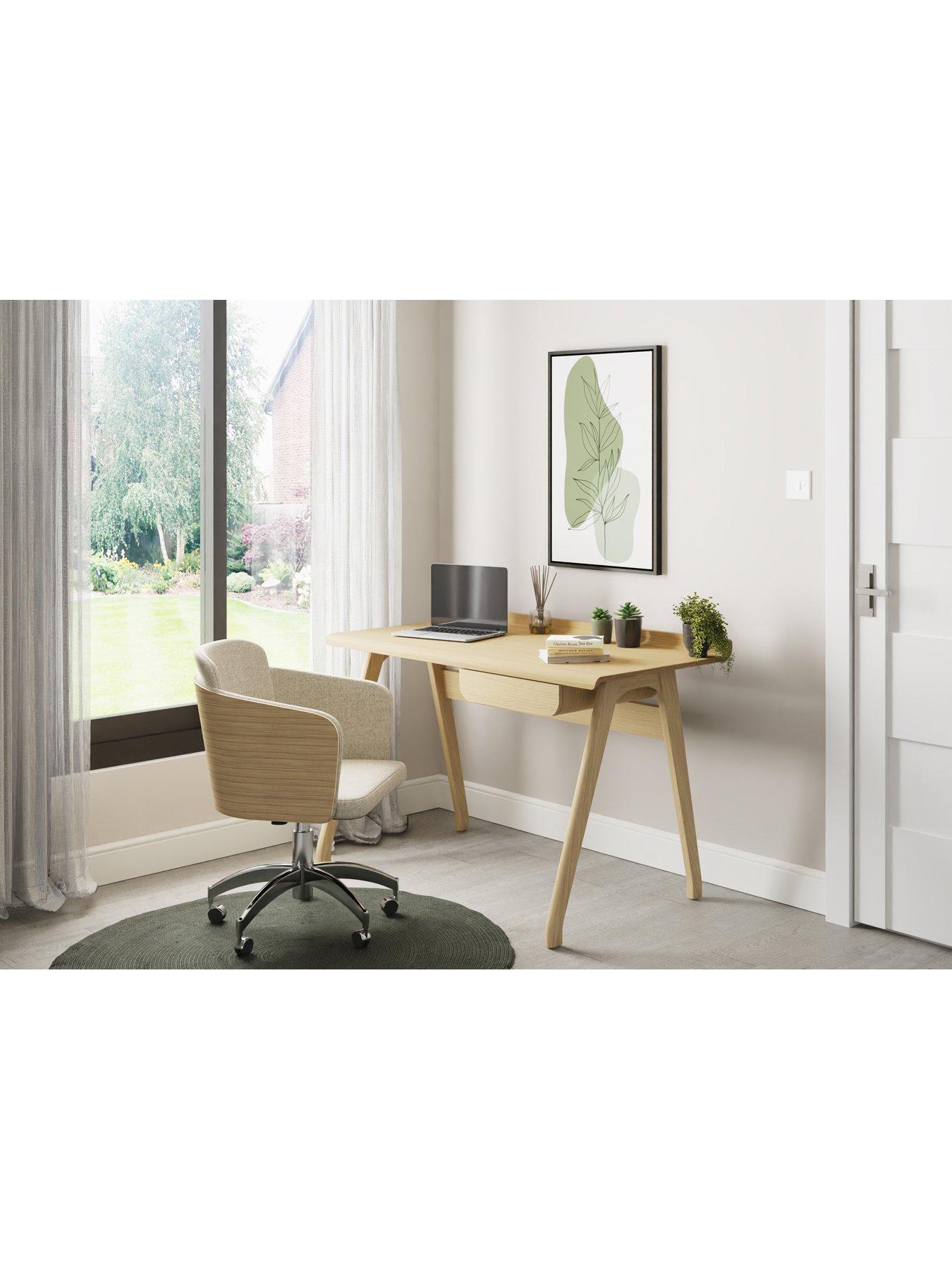 undefined San Francisco Desk With Side Drawer