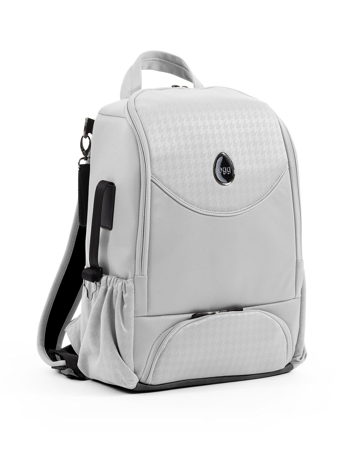 Egg egg3 Collection Backpack Special Edition - Houndstooth Silver
