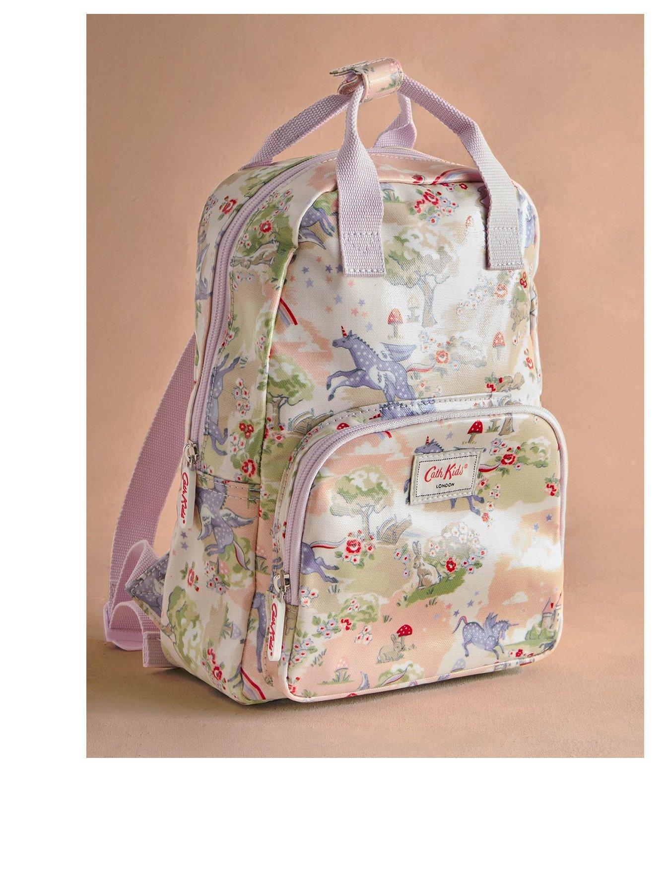 undefined Younger Girls Medium Unicorn Bagpack - Pink
