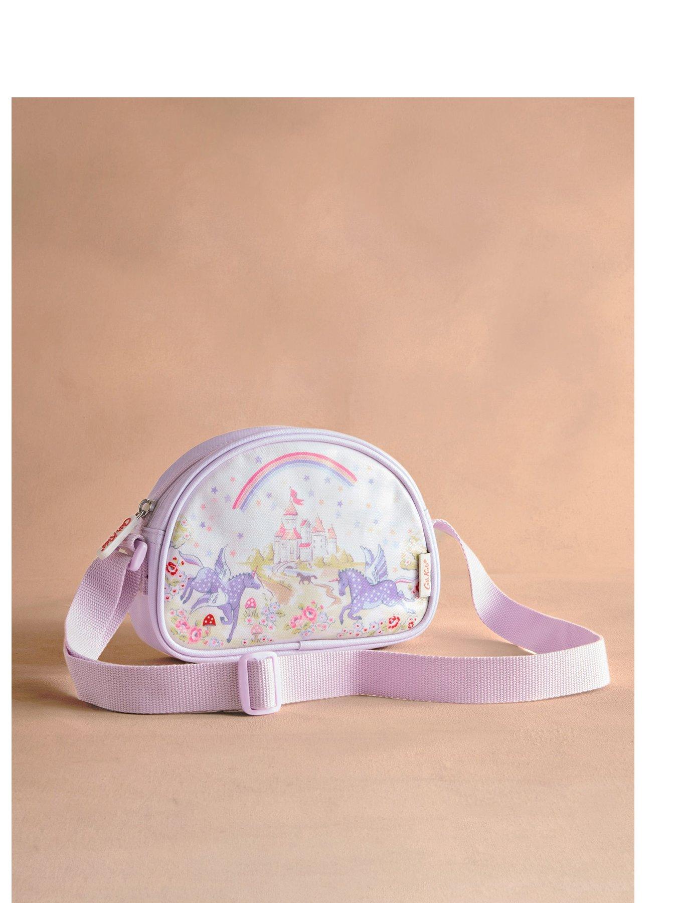 undefined Younger Girls Unicorn Cross Body Bag - Pink