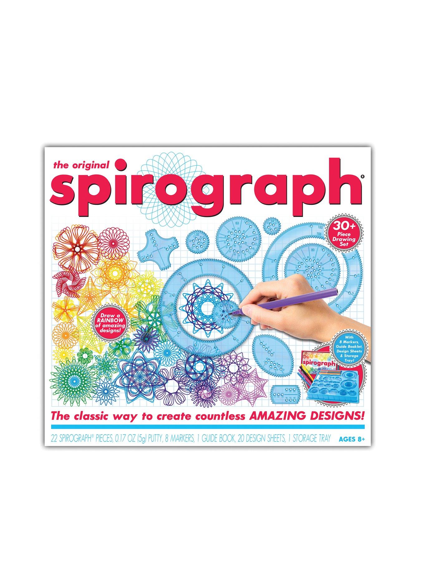 Spirograph Travel Set - Kit De Voyage Créatif - Pour Dessins Géométriques - Original