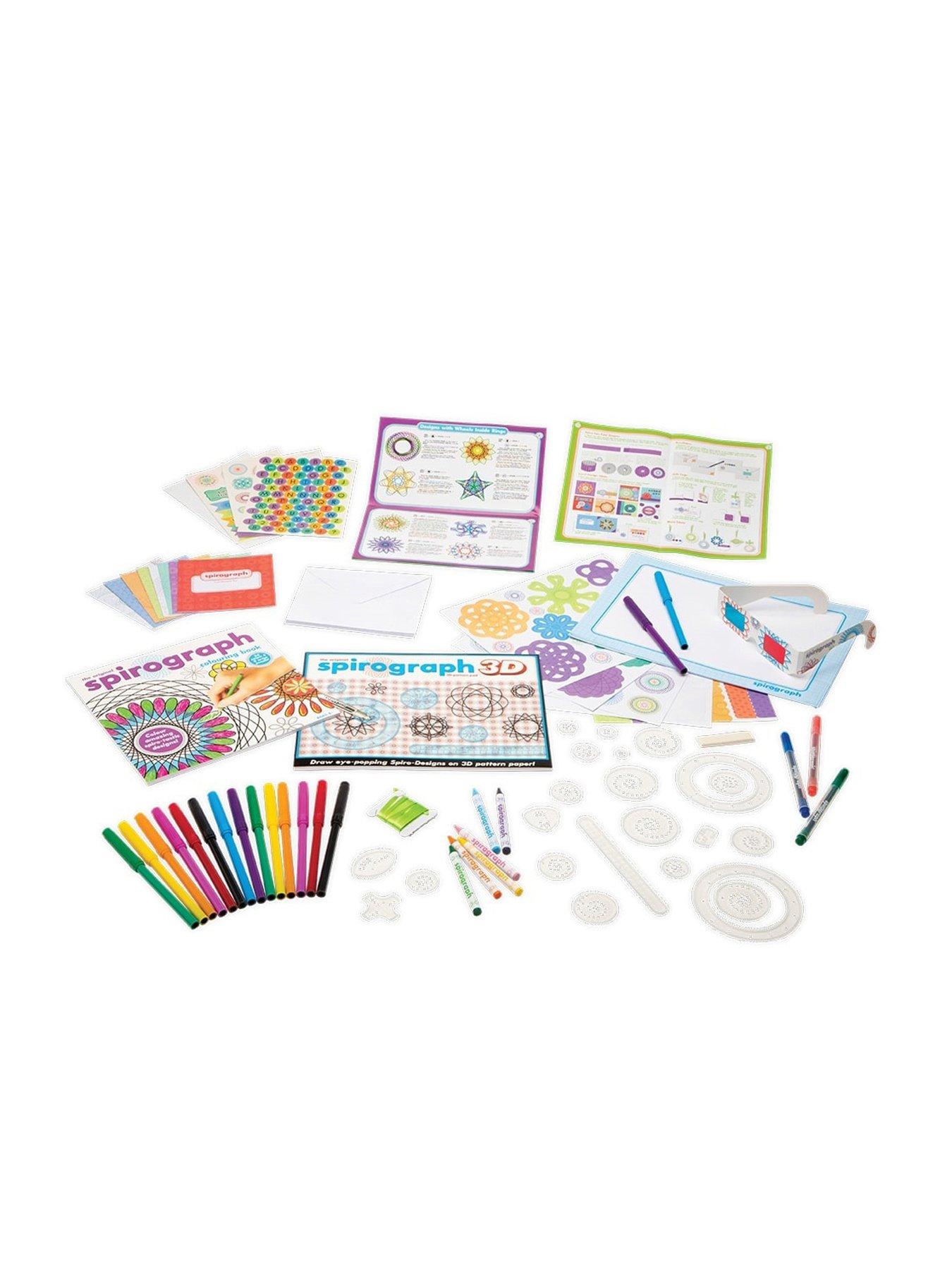 Image 3 of 4 of Spirograph Mega Activity Set - Creative Drawing Kit