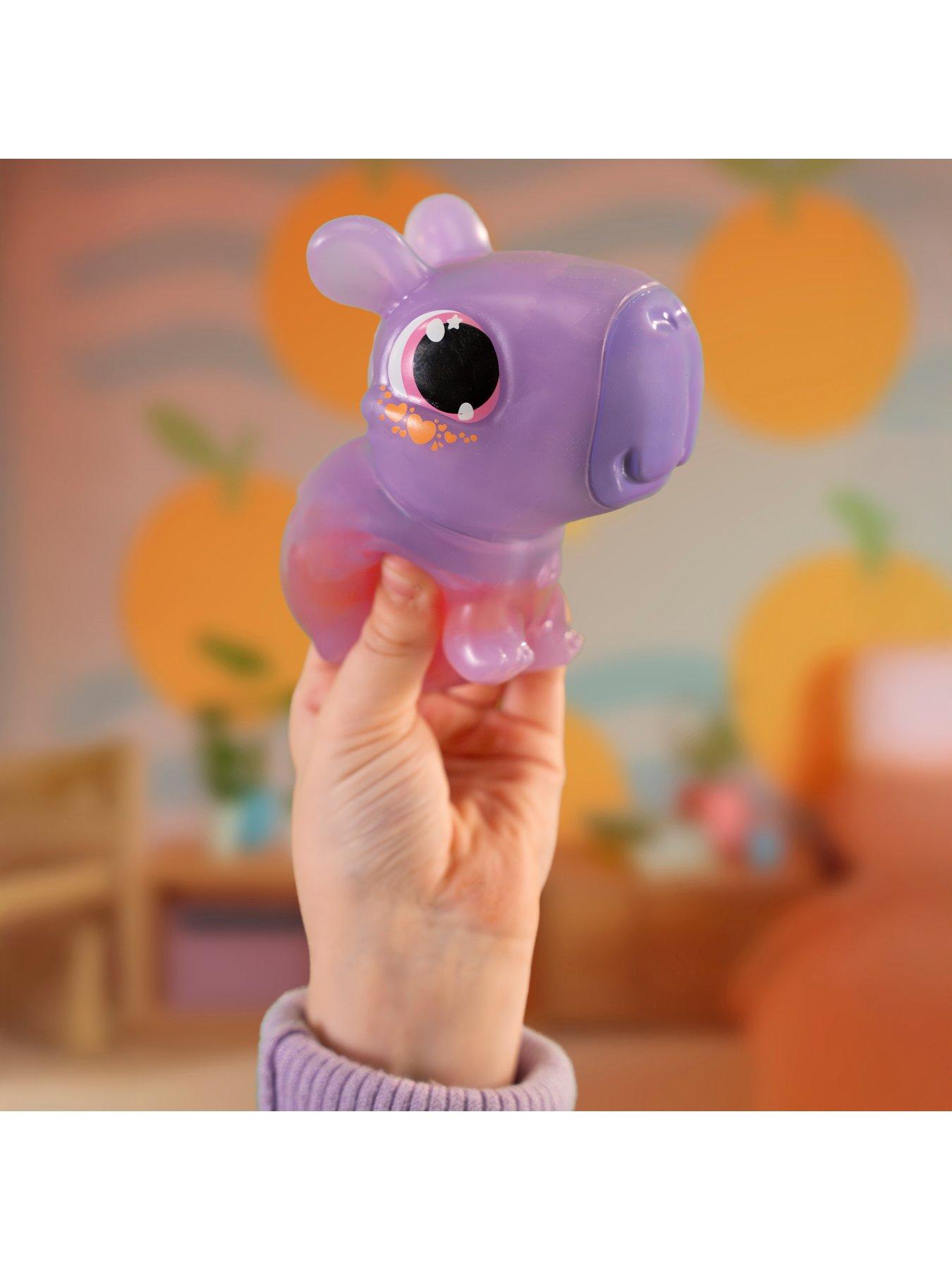 Image 7 of 7 of AniMagic Let's Glo&nbsp;Capybara Interactive&nbsp;Pet -&nbsp;Purple