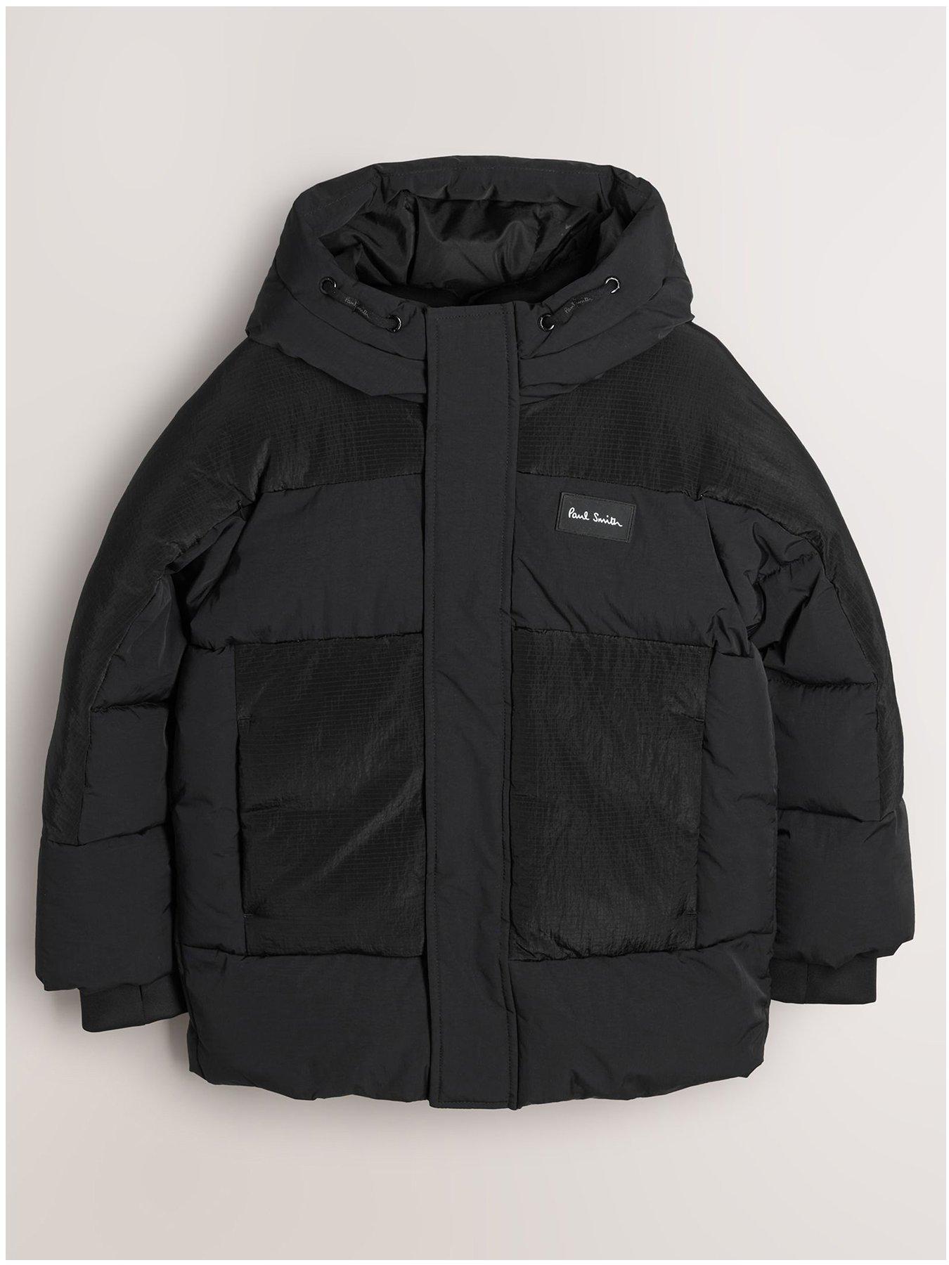 Paul Smith Junior Boys Puffer Coat - Black