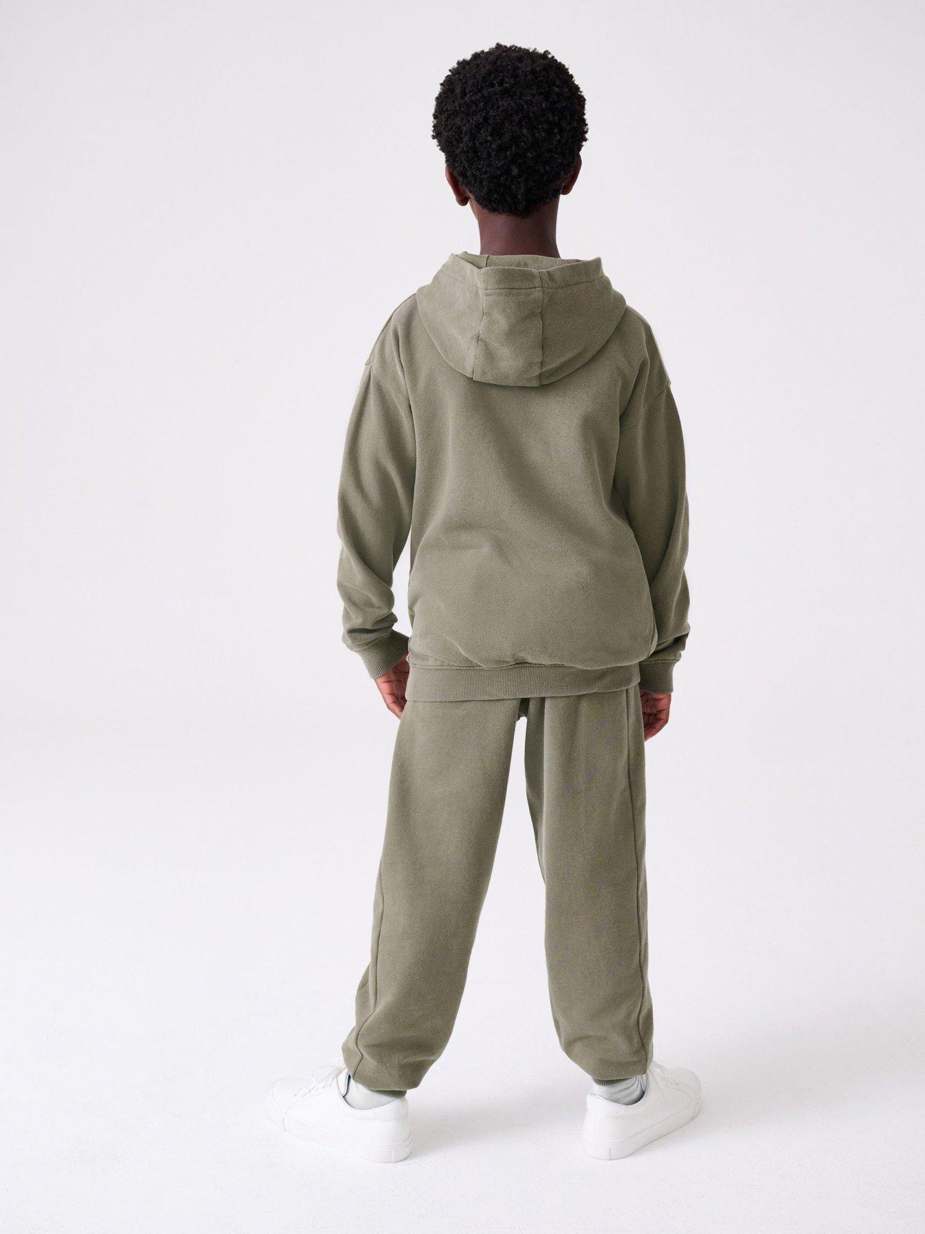 Image 2 of 6 of Paul Smith Junior Boys Zebra Sweat Set - Green