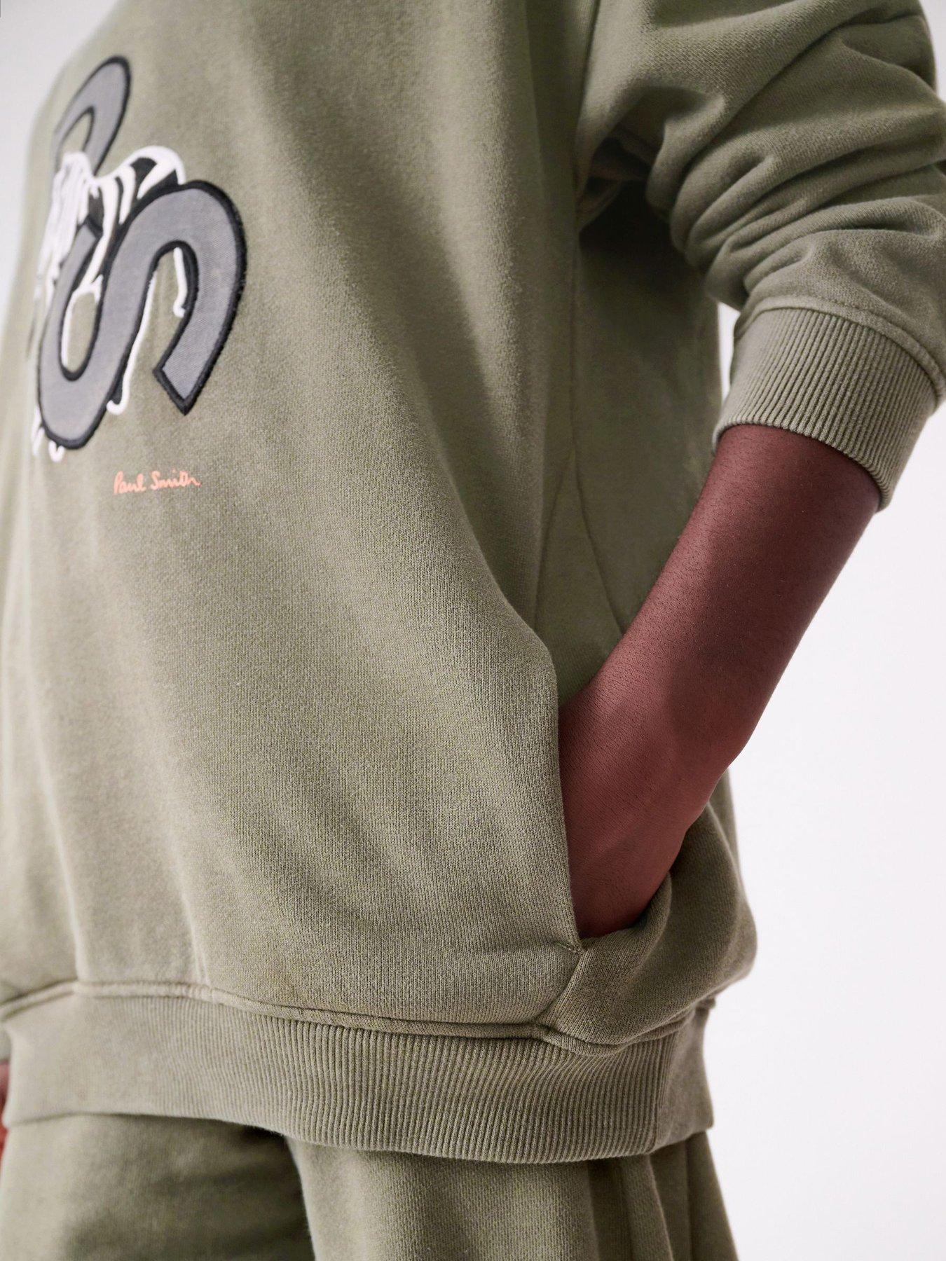 Image 4 of 6 of Paul Smith Junior Boys Zebra Sweat Set - Green
