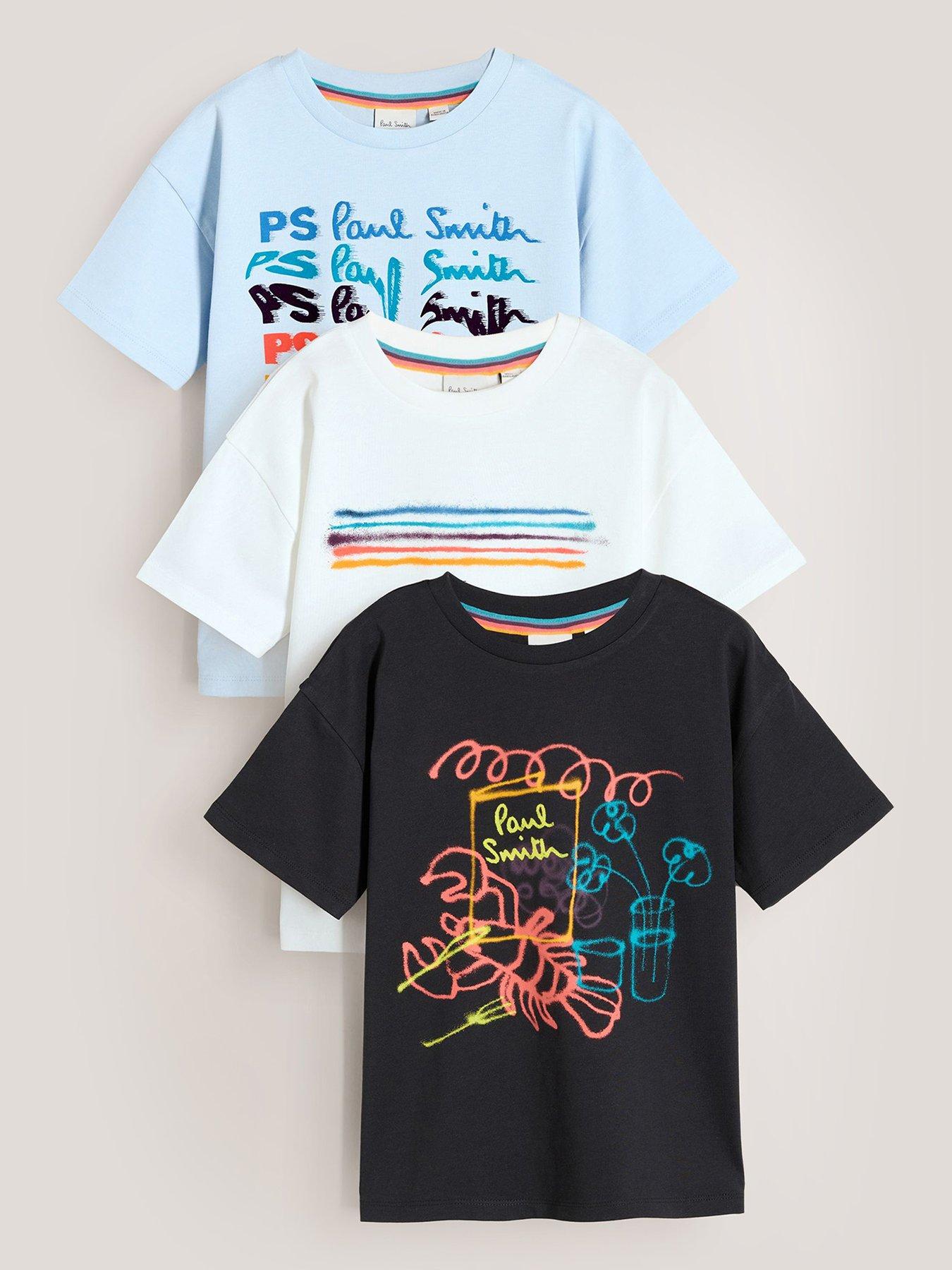 paul-smith-junior-boys-3-pack-graphic-t-shirts-multi