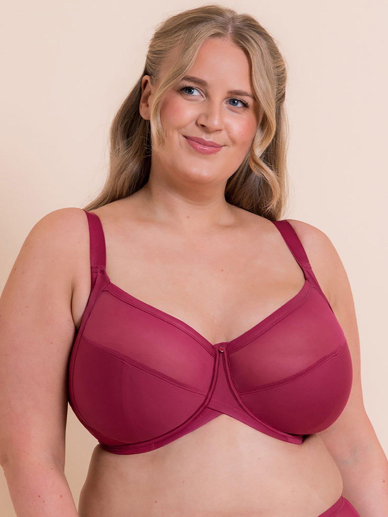 undefined Curvy Kate Wonderfully Full Cup Side Support Bra Deep Orchid