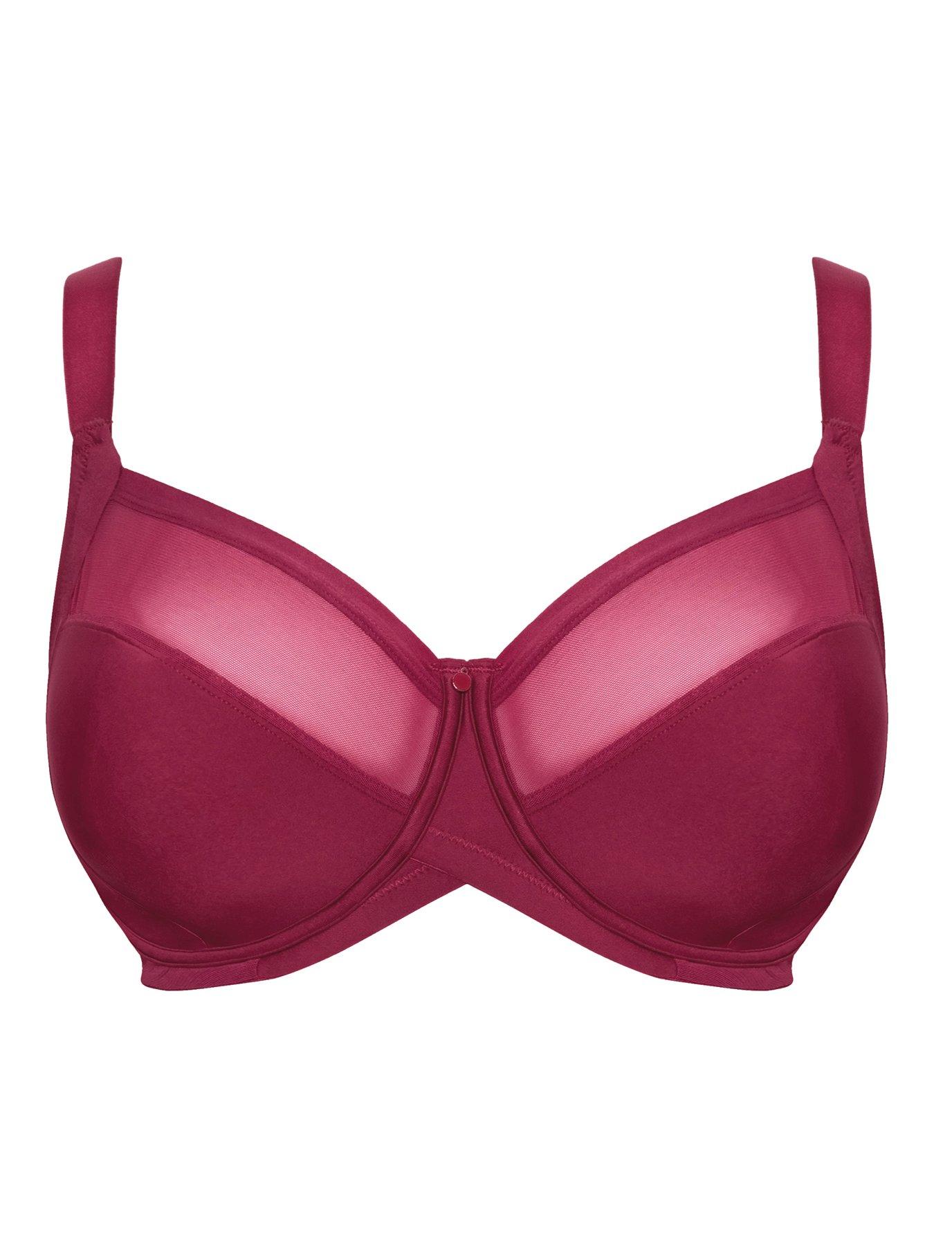 Image 5 of 5 of Curvy Kate Wonderfully Full Cup Side Support Bra Deep Orchid