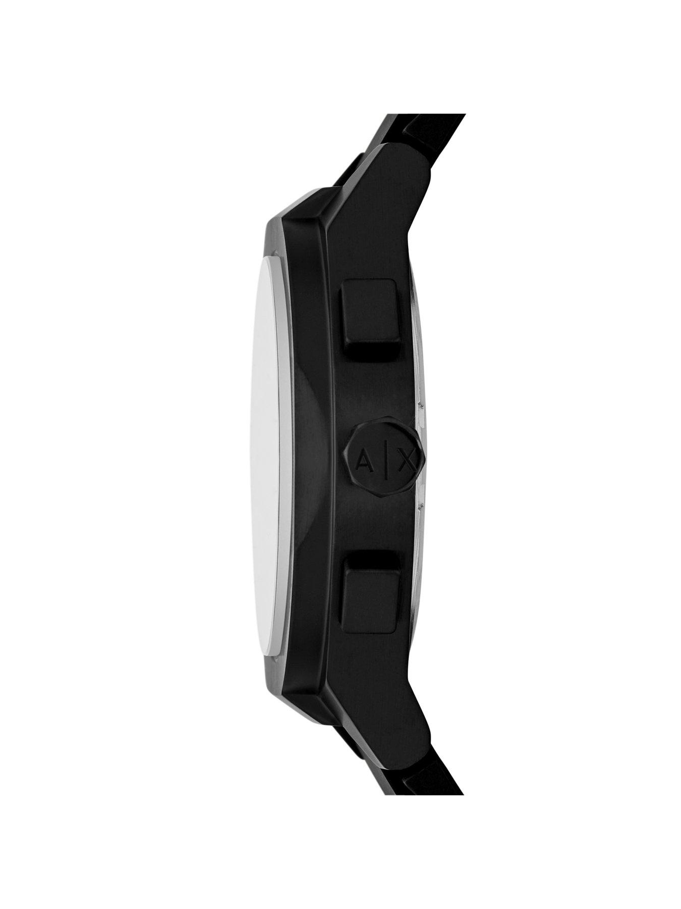 Armani Exchange Men's Chronograph Stainless Steel Watch, Ax7165 - Black ...