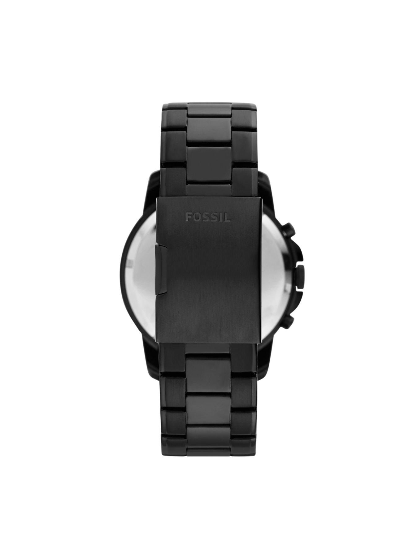Image 6 of 6 of Fossil Grant Chronograph Stainless Steel Watch FS4832 - Black