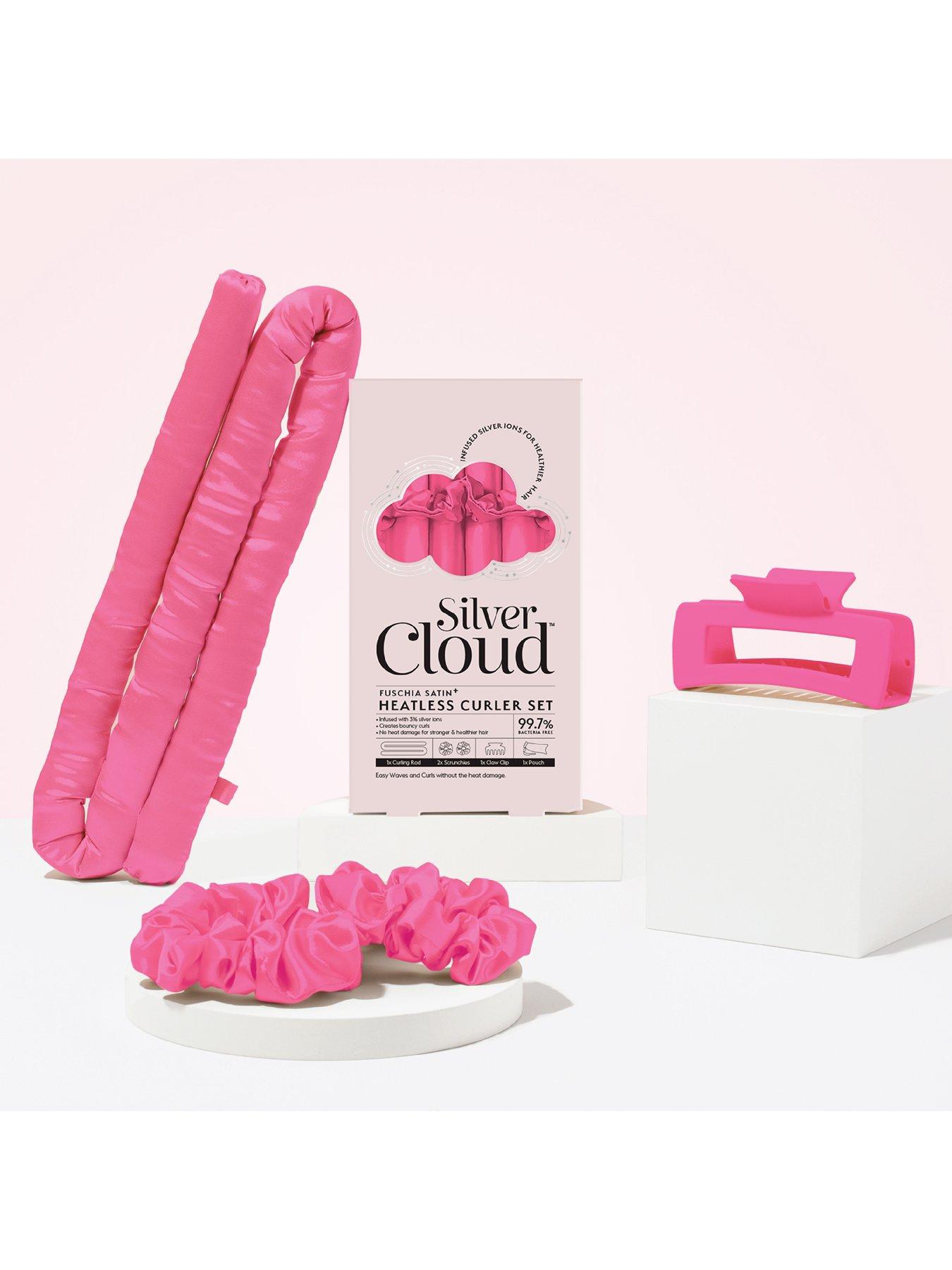 Image 2 of 4 of Silvercloud Fuschia Heatless Curlers