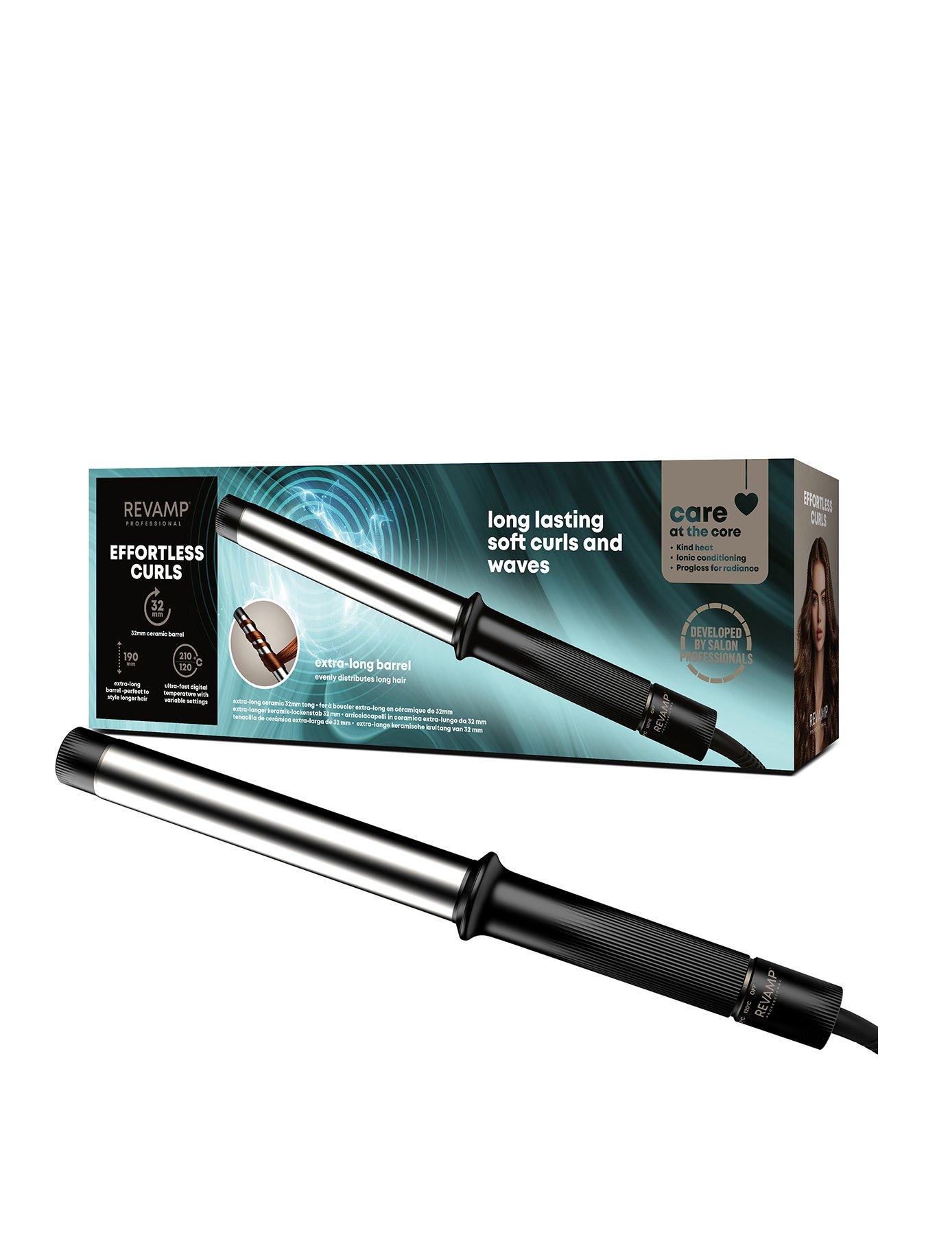 Revamp Effortless Curls Extra-long ceramic 32mm tong