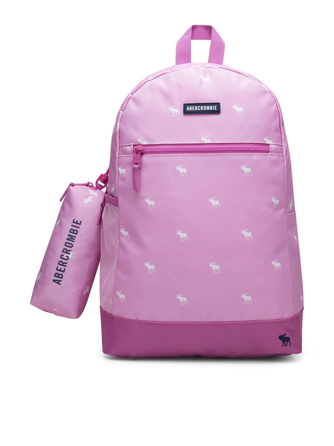 undefined Girls Pencil Bag Backpack - Pink