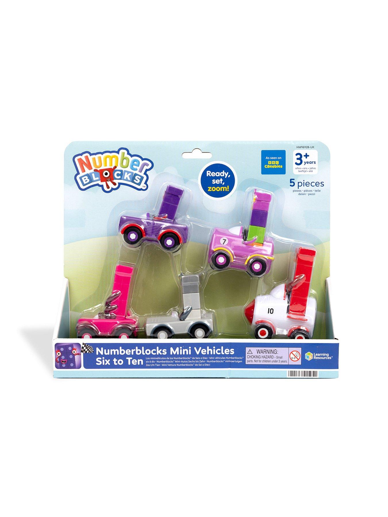Numberblocks 6-10 Mini Vehicles | Very