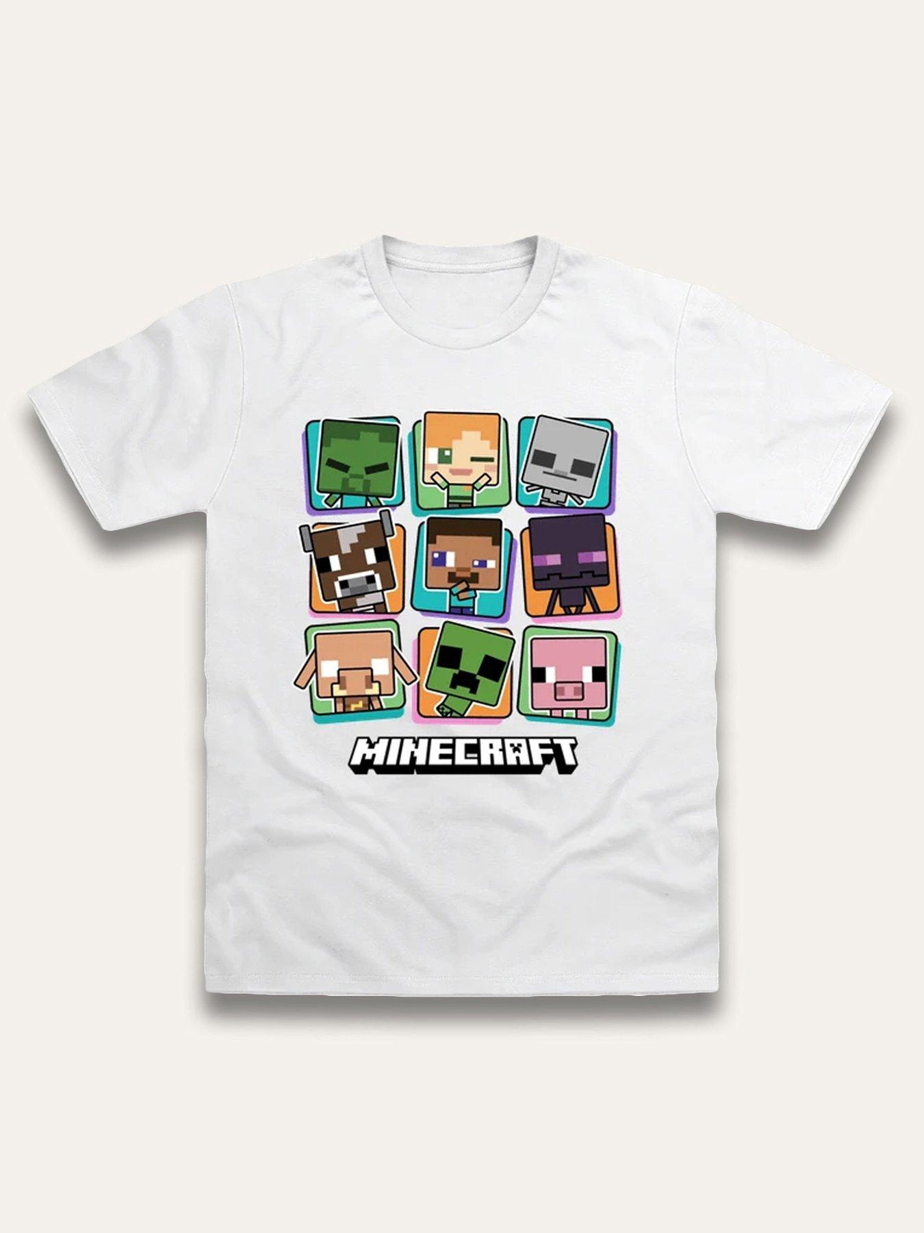 undefined Minecraft Tee - White