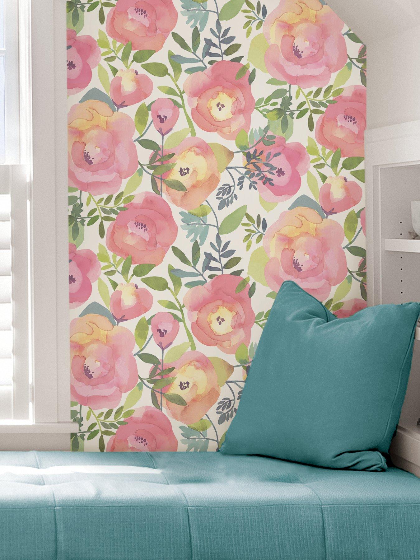 NuWallpaper Self Adhesive Peachy Keen - Pink