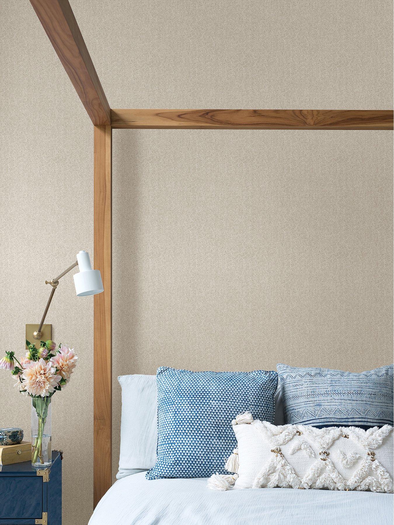 NuWallpaper Self Adhesive Ashland - Taupe