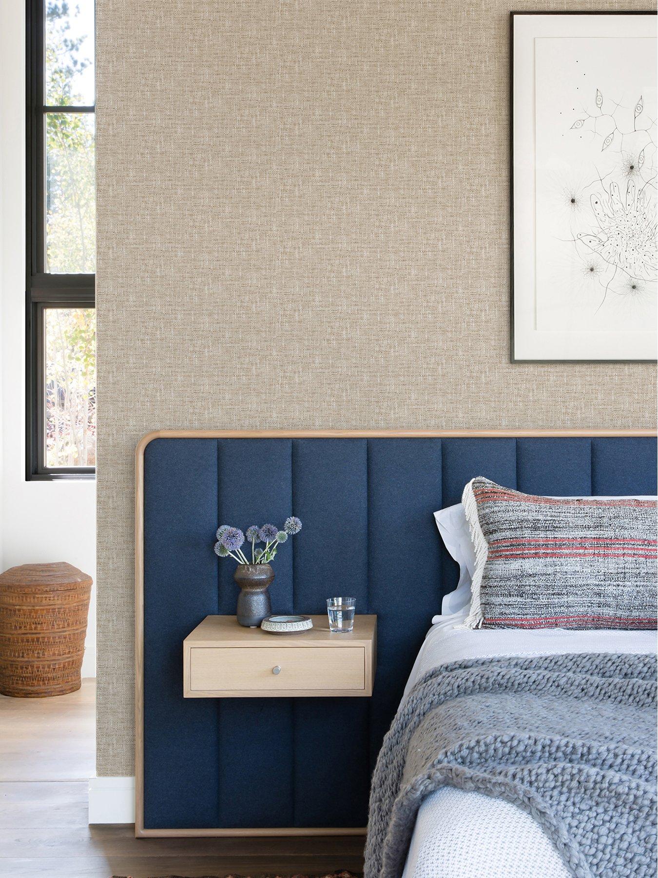 NuWallpaper Self Adhesive Poplin - Tan