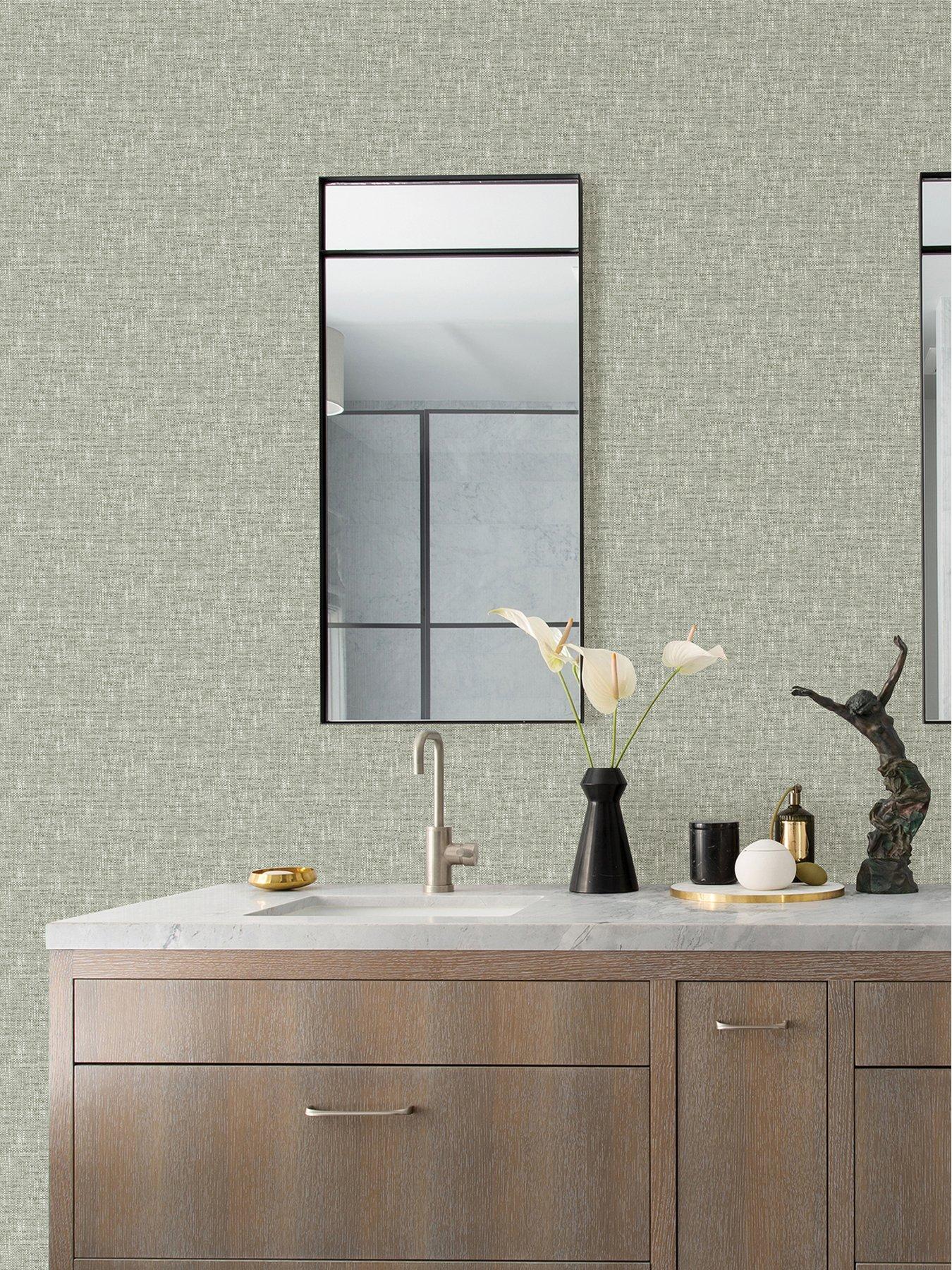 NuWallpaper Self Adhesive Poplin - Sage