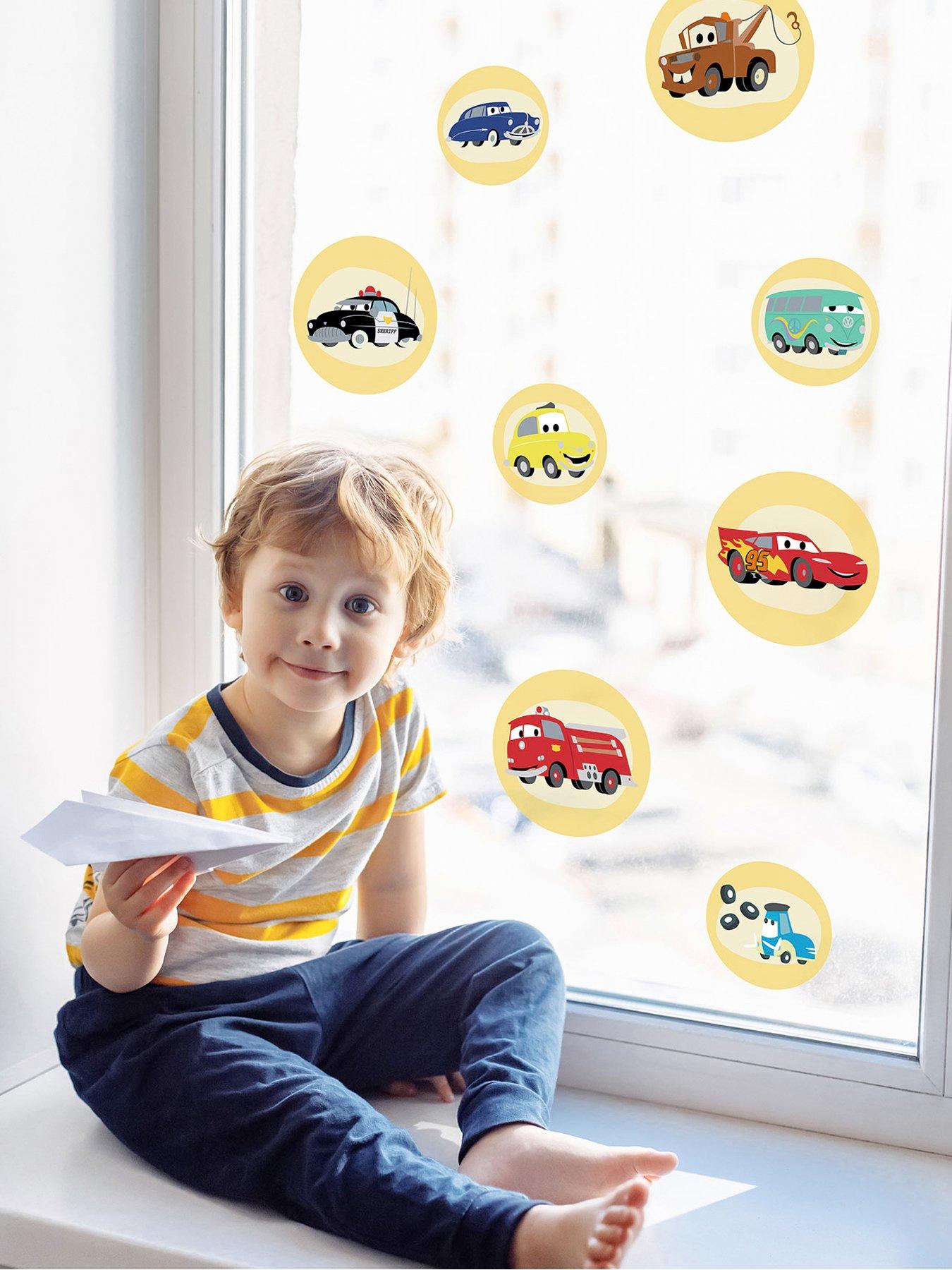 undefined Komar Window Sticker - Disney Cars